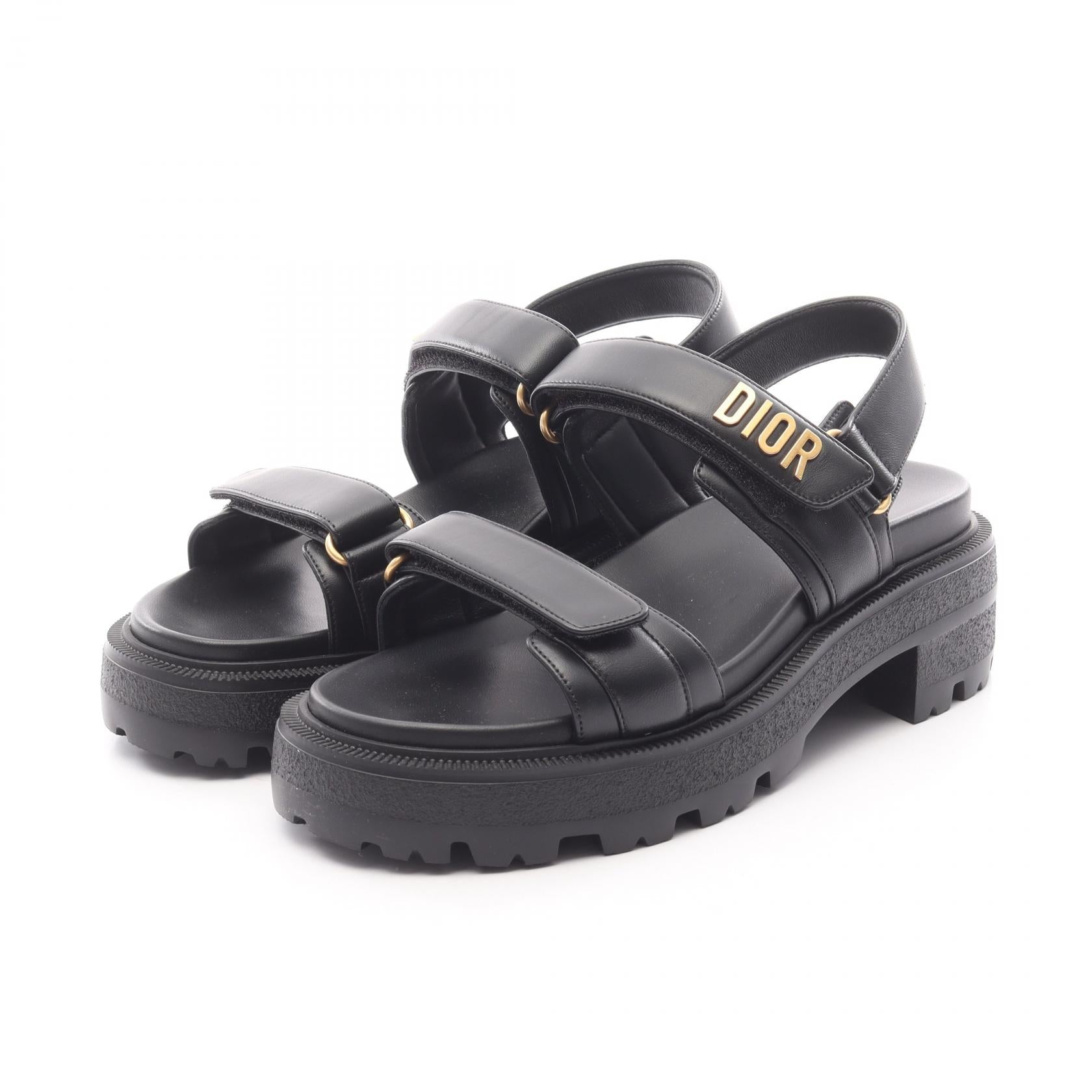 Dior DIORACT Leather Sandals