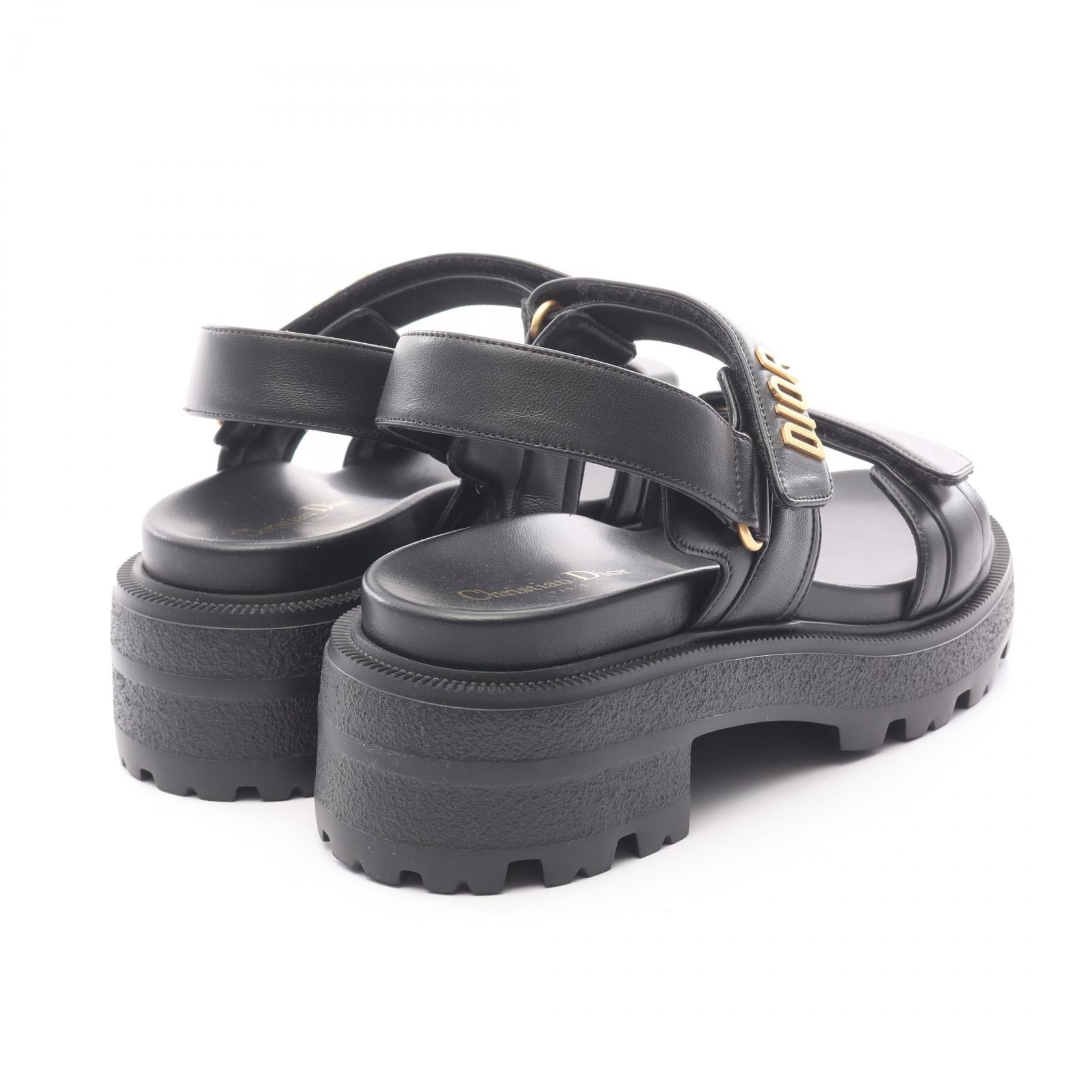 Dior DIORACT Leather Sandals