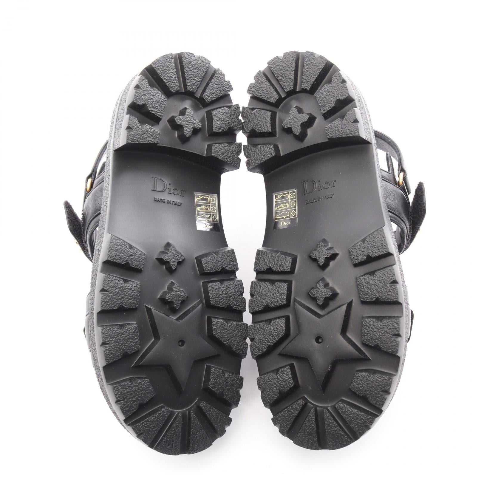 Dior DIORACT Leather Sandals