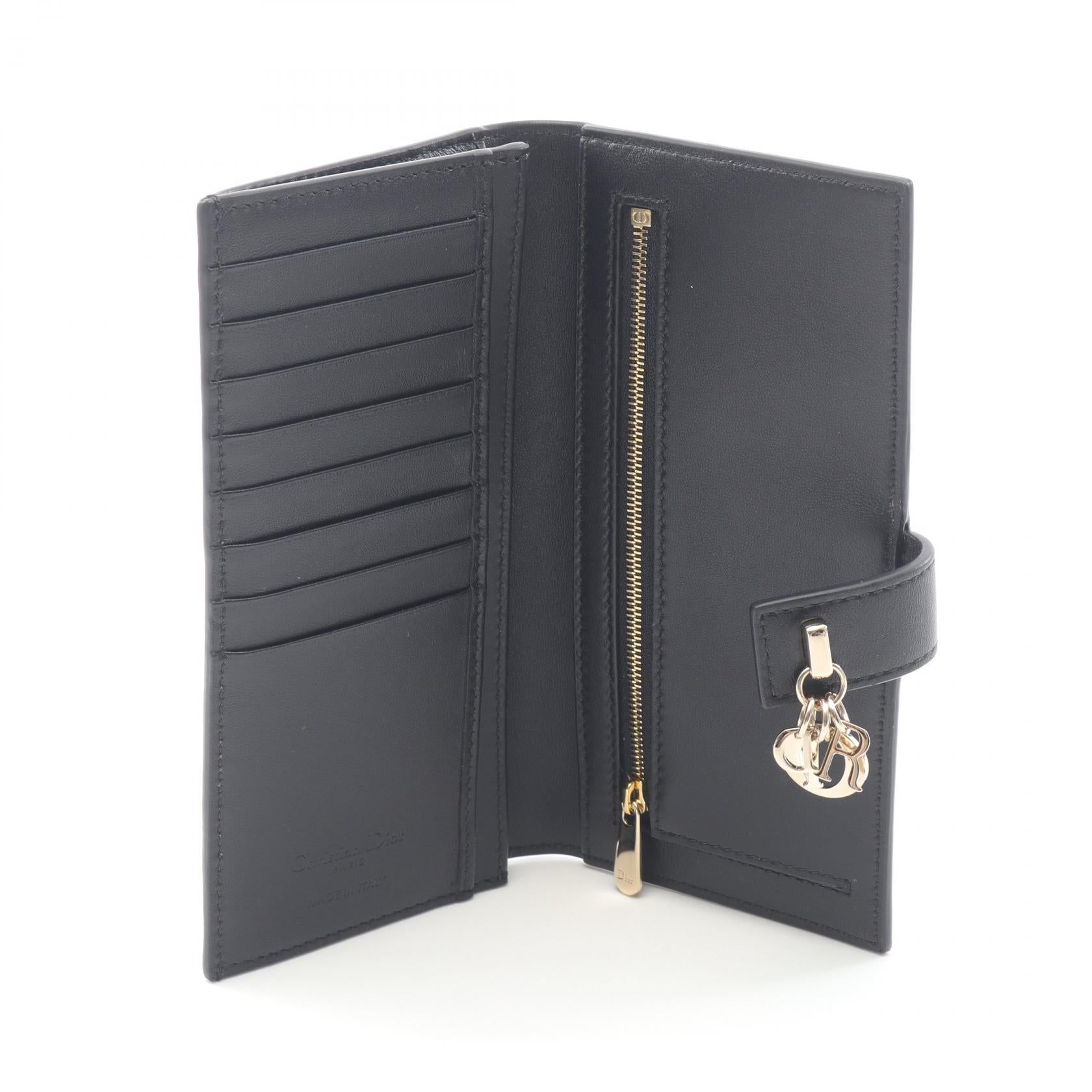 Dior My Dior Cannage Leather Long Wallet