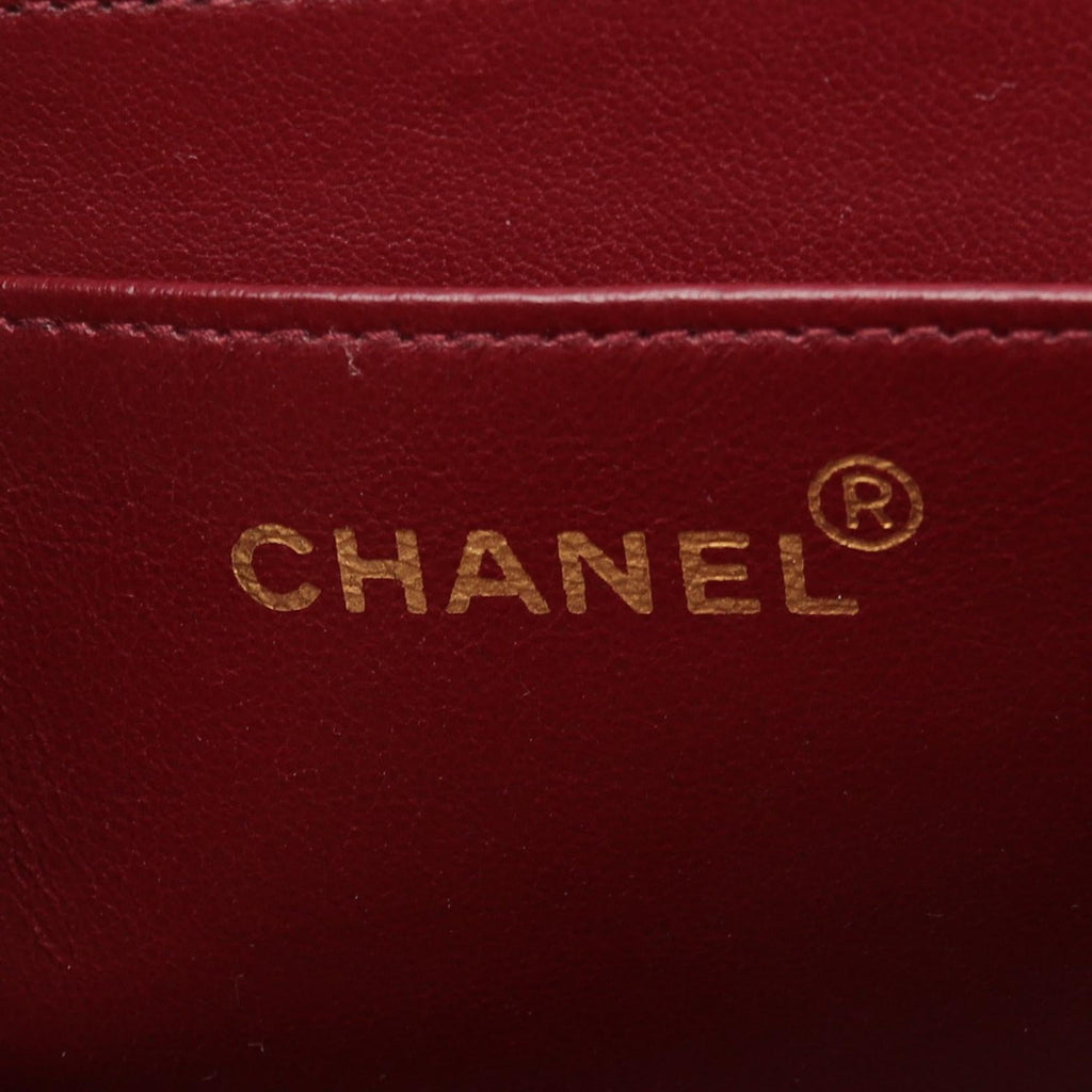 Chanel Deauville Matelasse 34 Lambskin Shoulder Bag