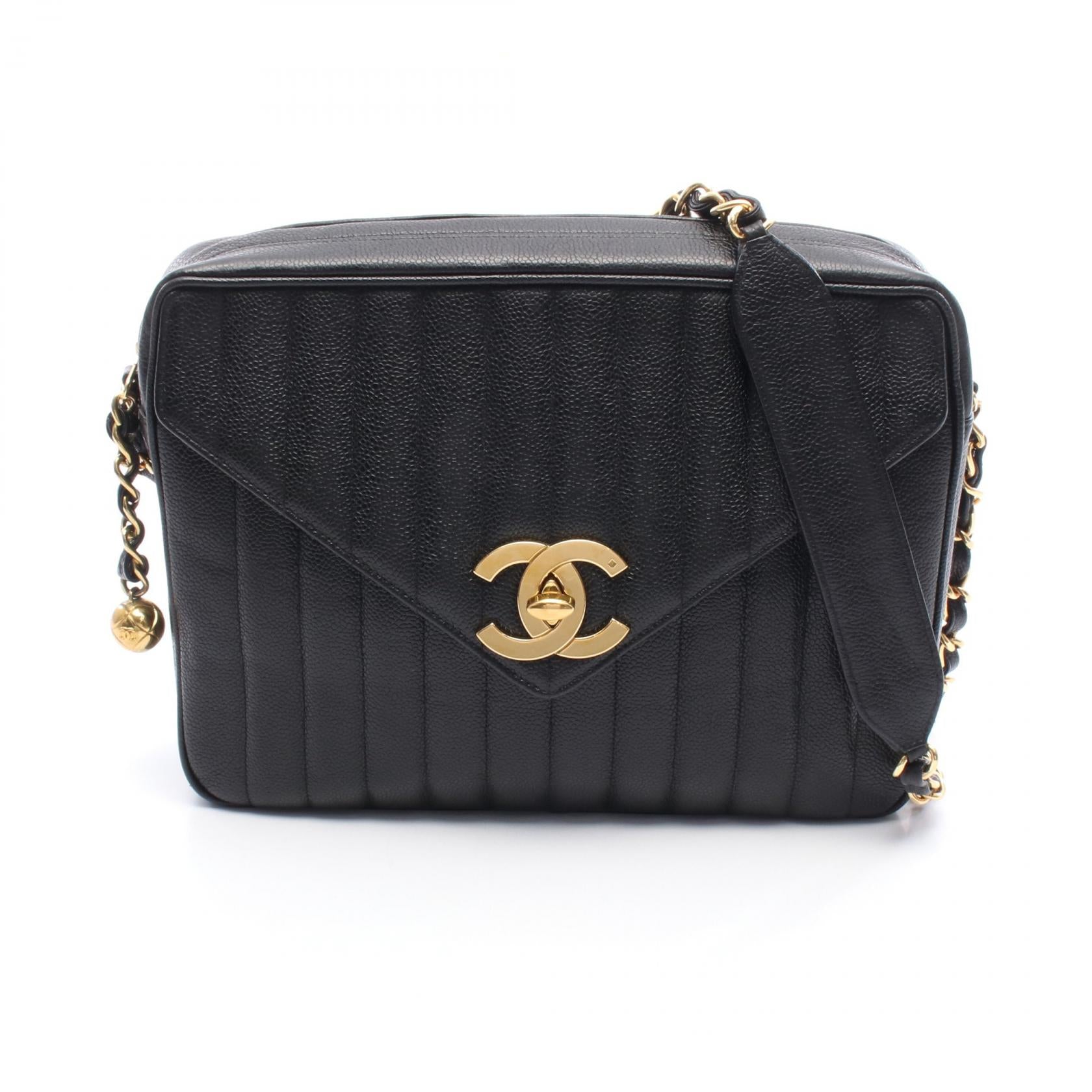 Chanel Mademoiselle Grained Calfskin Shoulder Bag