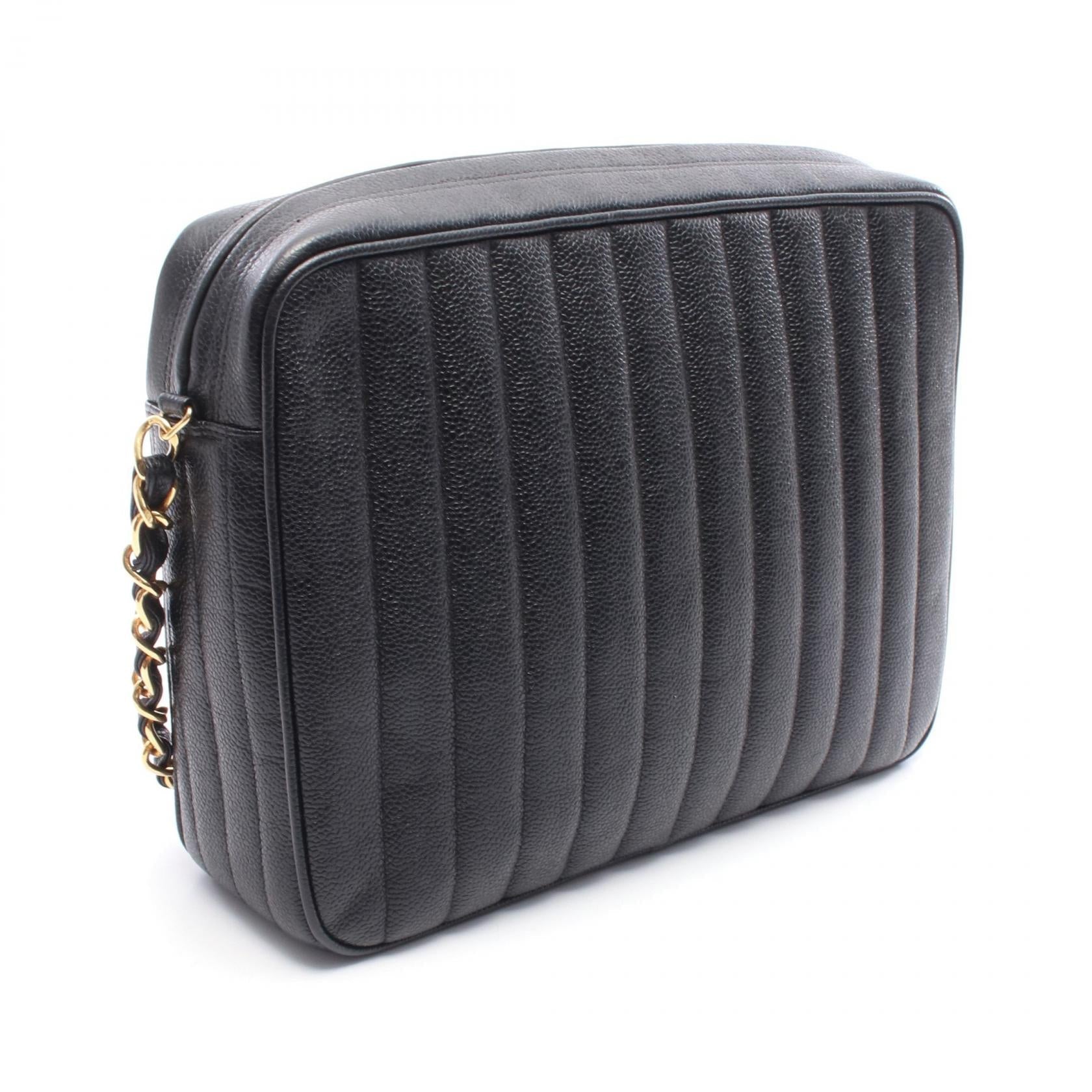 Chanel Mademoiselle Grained Calfskin Shoulder Bag