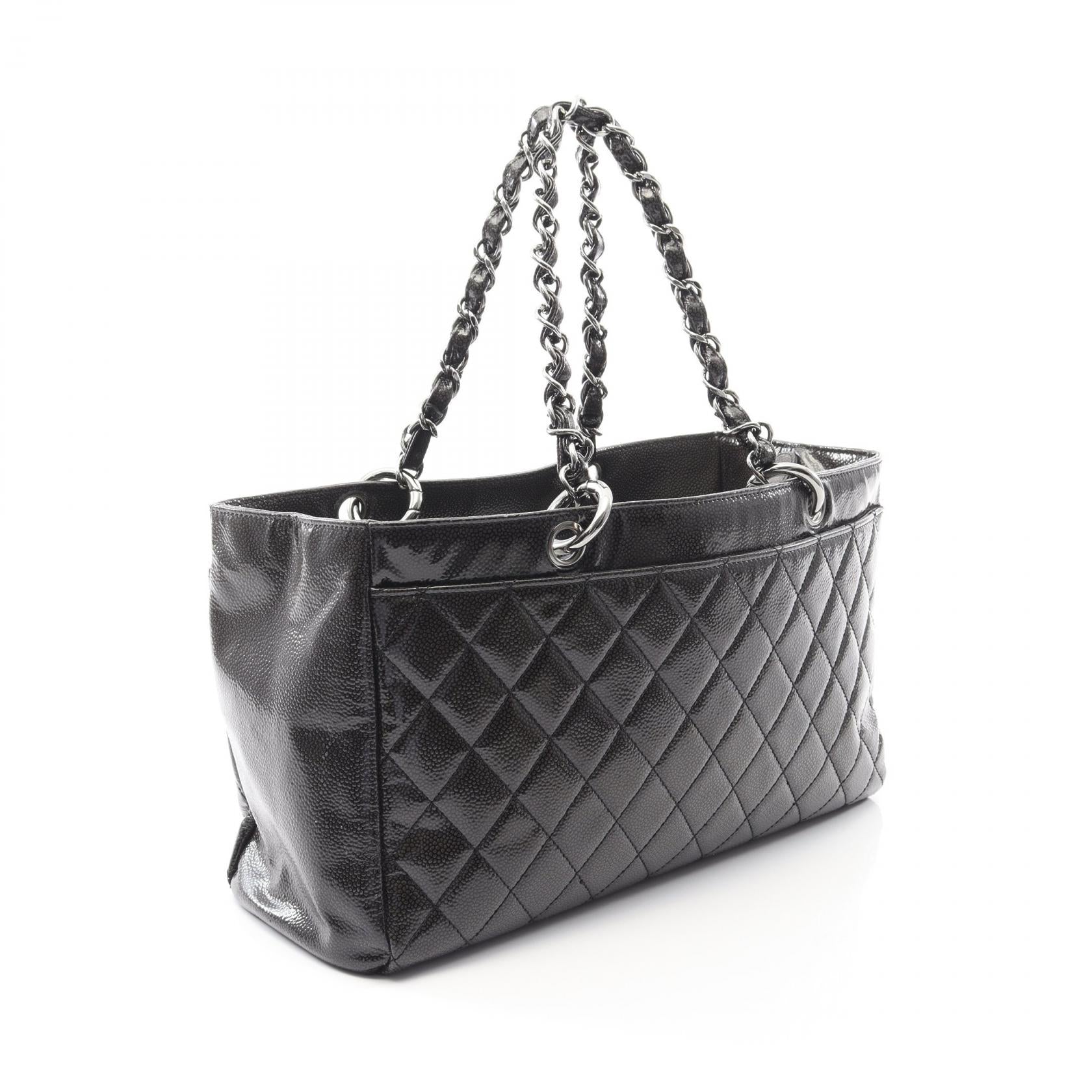 Chanel 2.55 Patent Leather Tote Bag