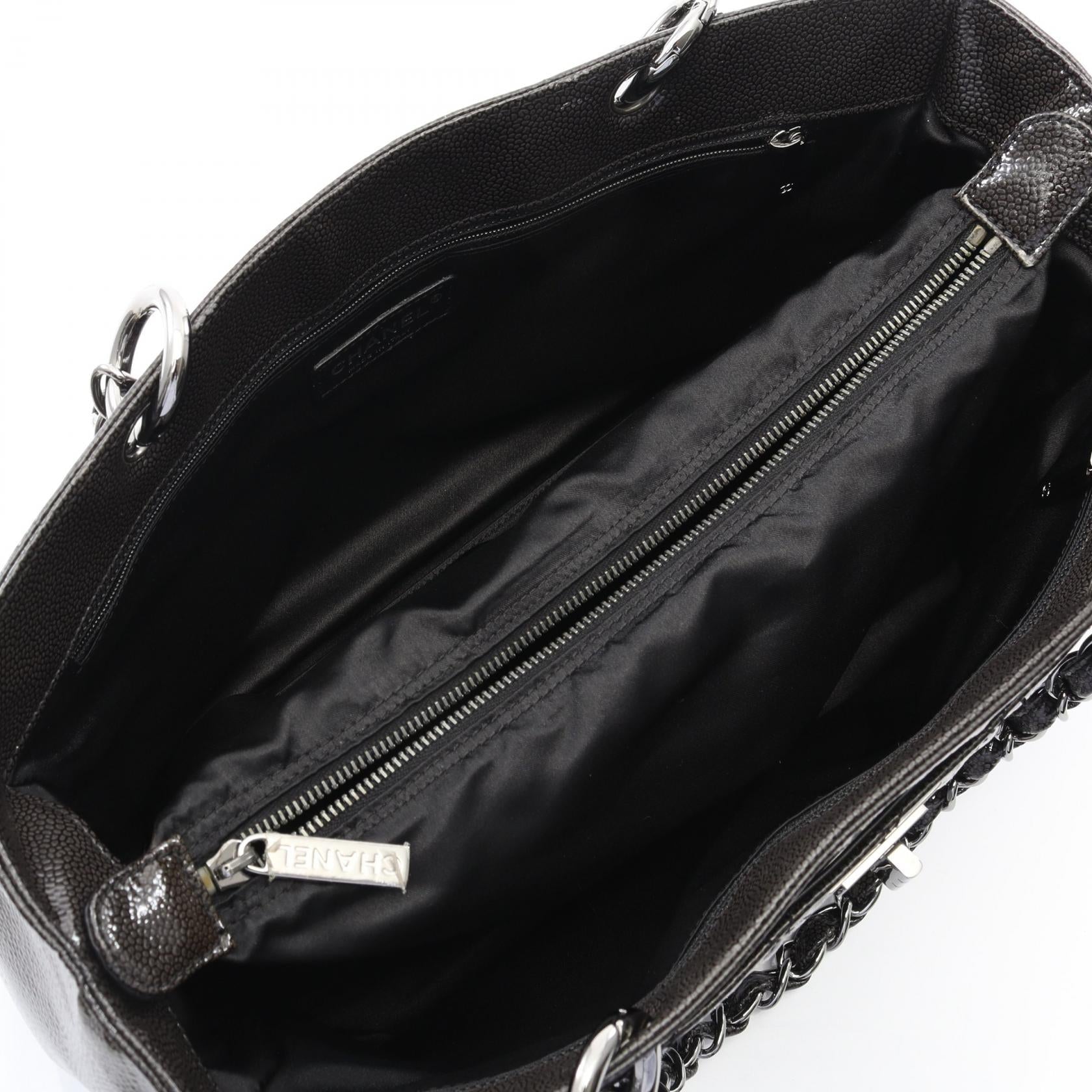 Chanel 2.55 Patent Leather Tote Bag
