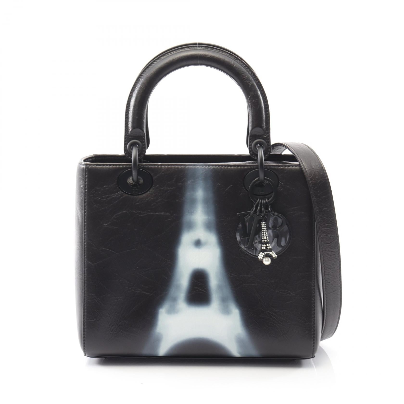 Dior LADY DIOR Leather Handbag