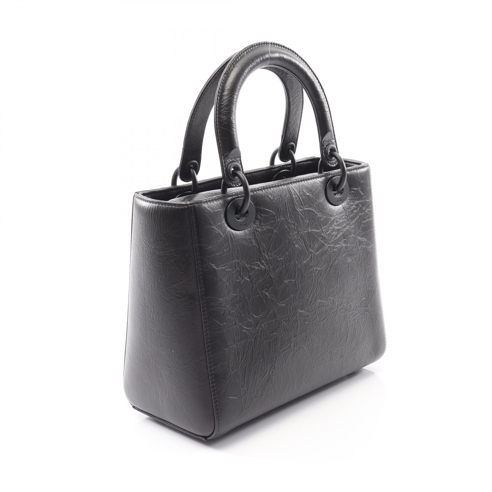 Dior LADY DIOR Leather Handbag