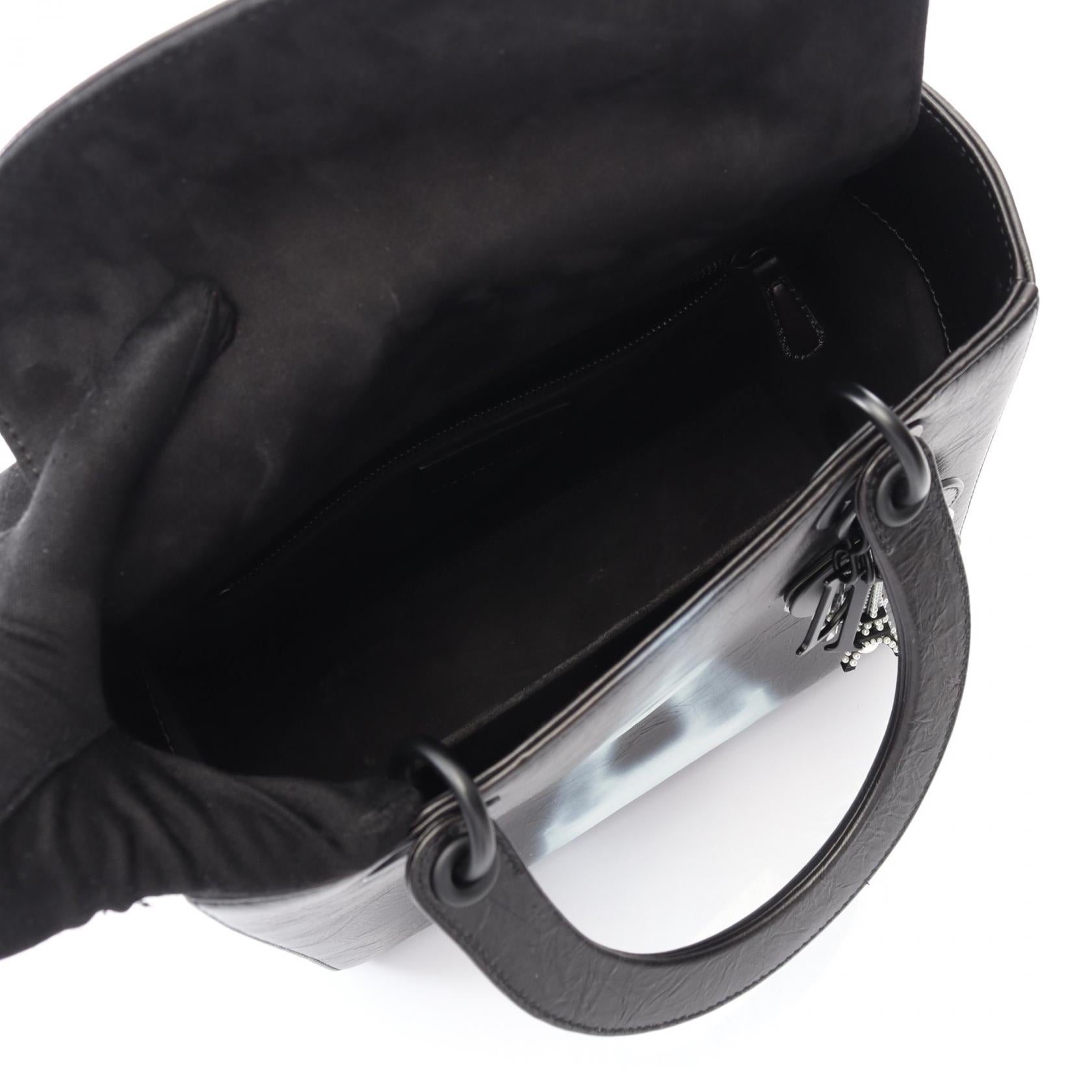 Dior LADY DIOR Leather Handbag