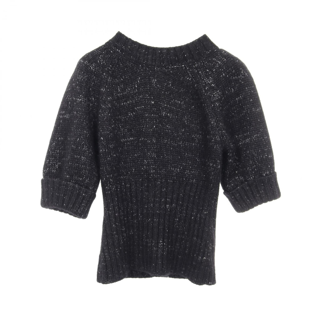Chanel Coco Mark Button Cashmere Mohair Knitwear