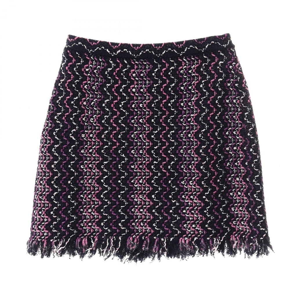 Chanel Coco Mark Cotton Nylon Skirt