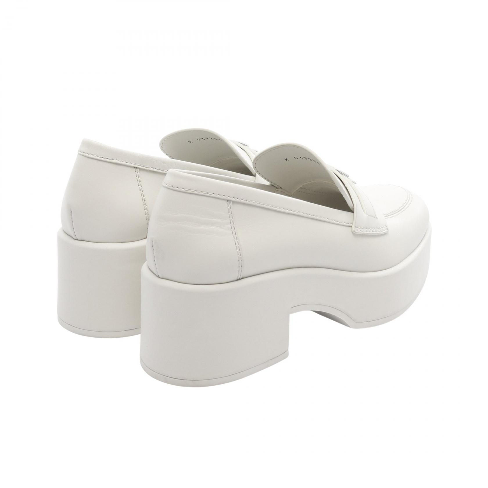 Chanel Coco Mark Leather Loafers