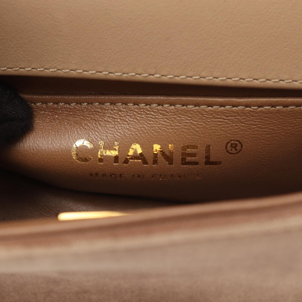 Chanel Boy Chanel Mini Matelassé Fabric Shoulder Bag