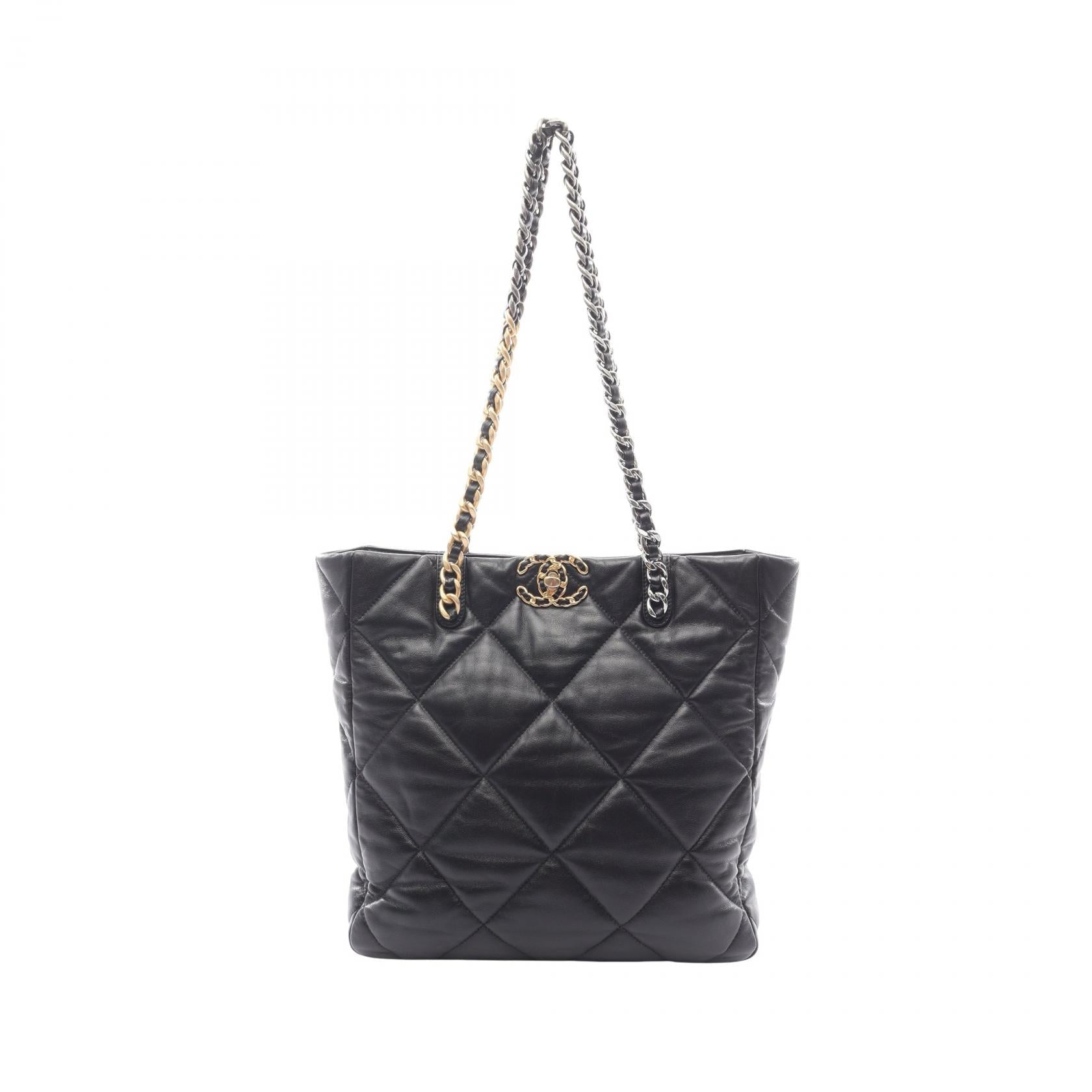 Chanel 19 Matelassé Lambskin Shoulder Bag