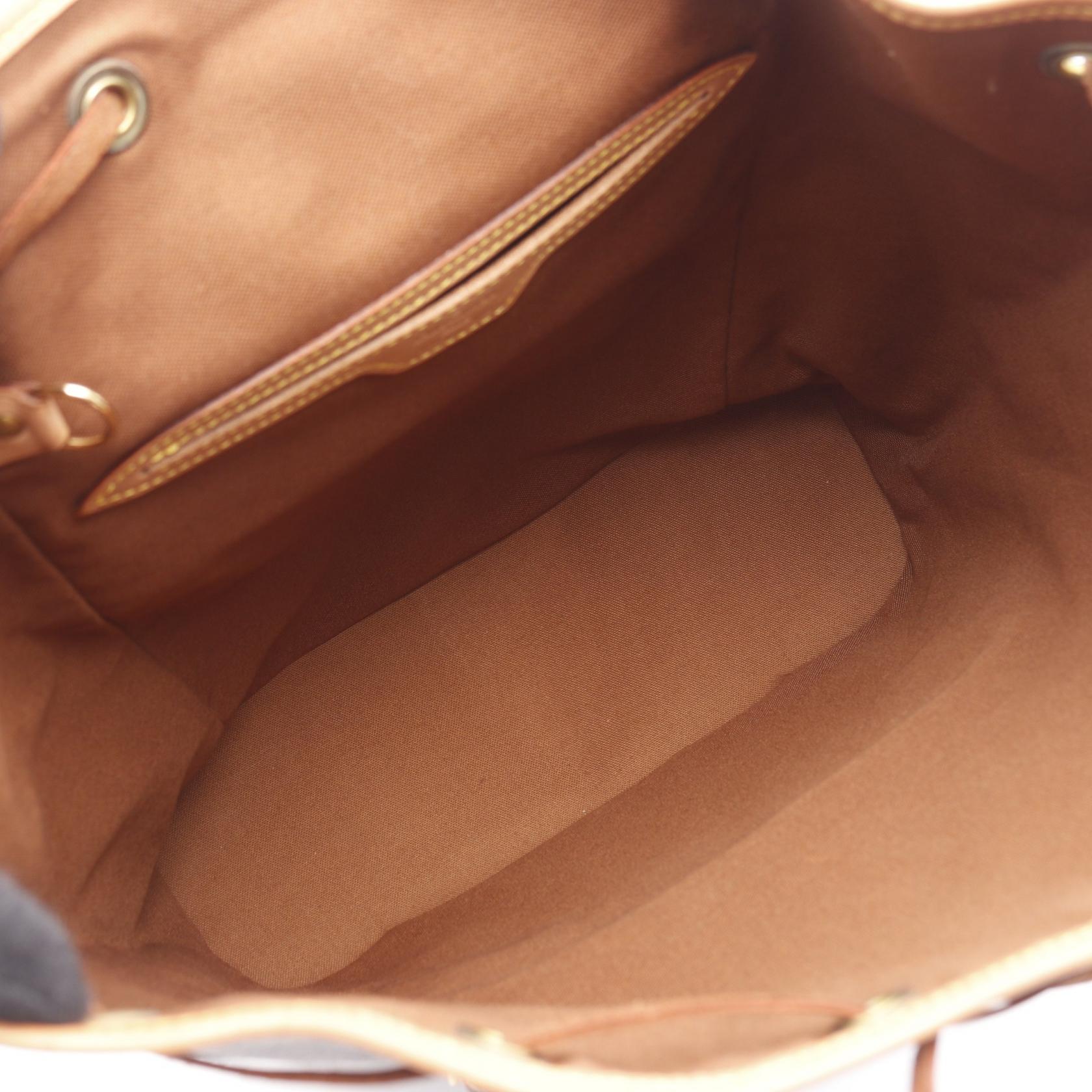 Louis Vuitton Monogram Coated Canvas Backpack