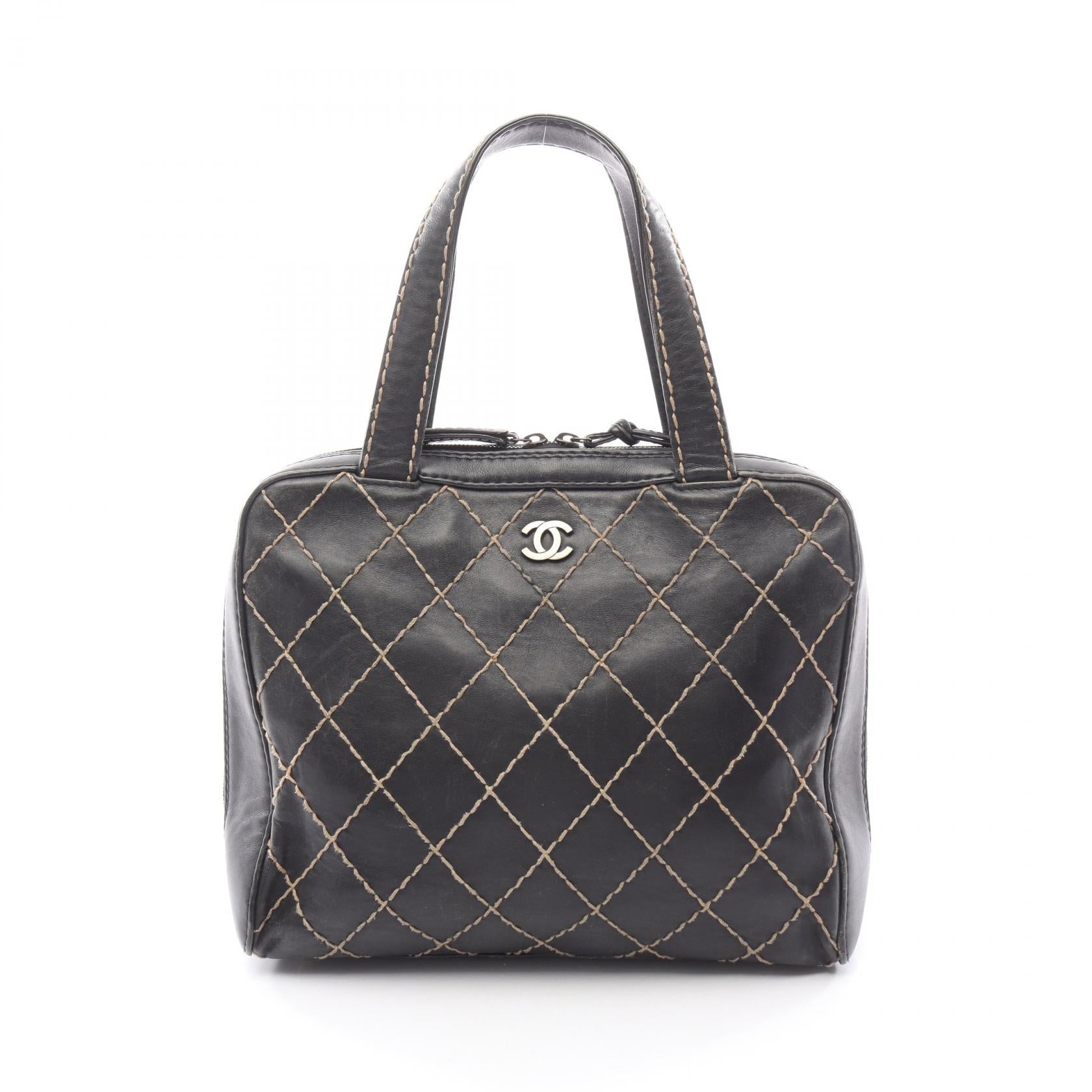 Chanel Wild Stitch Calfskin Handbag