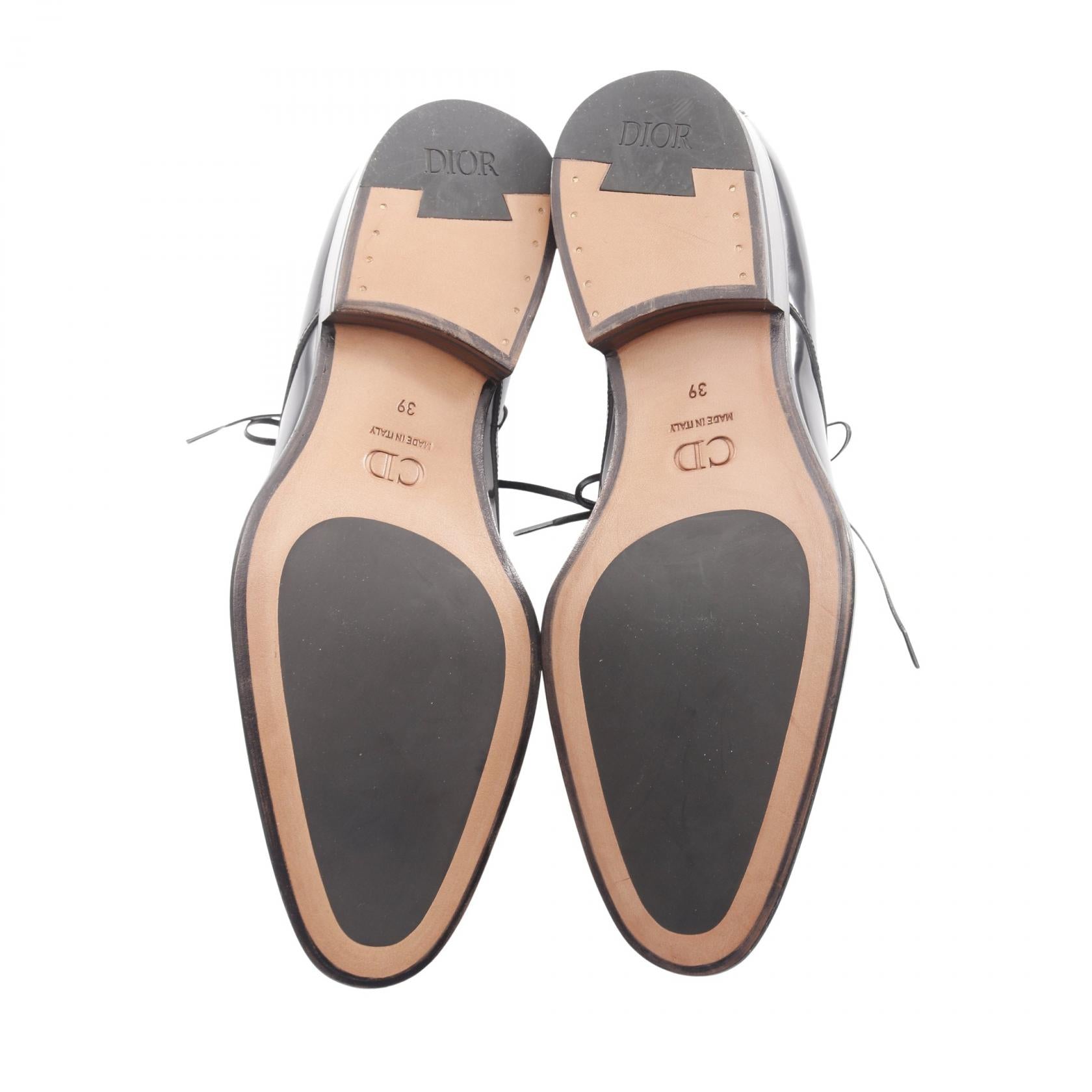 Dior Dior Timeless Leather Oxford Shoes