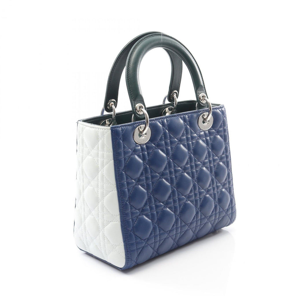 Dior LADY DIOR Cannage Leather Handbag