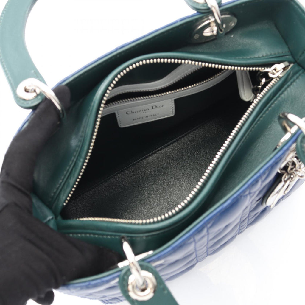 Dior LADY DIOR Cannage Leather Handbag