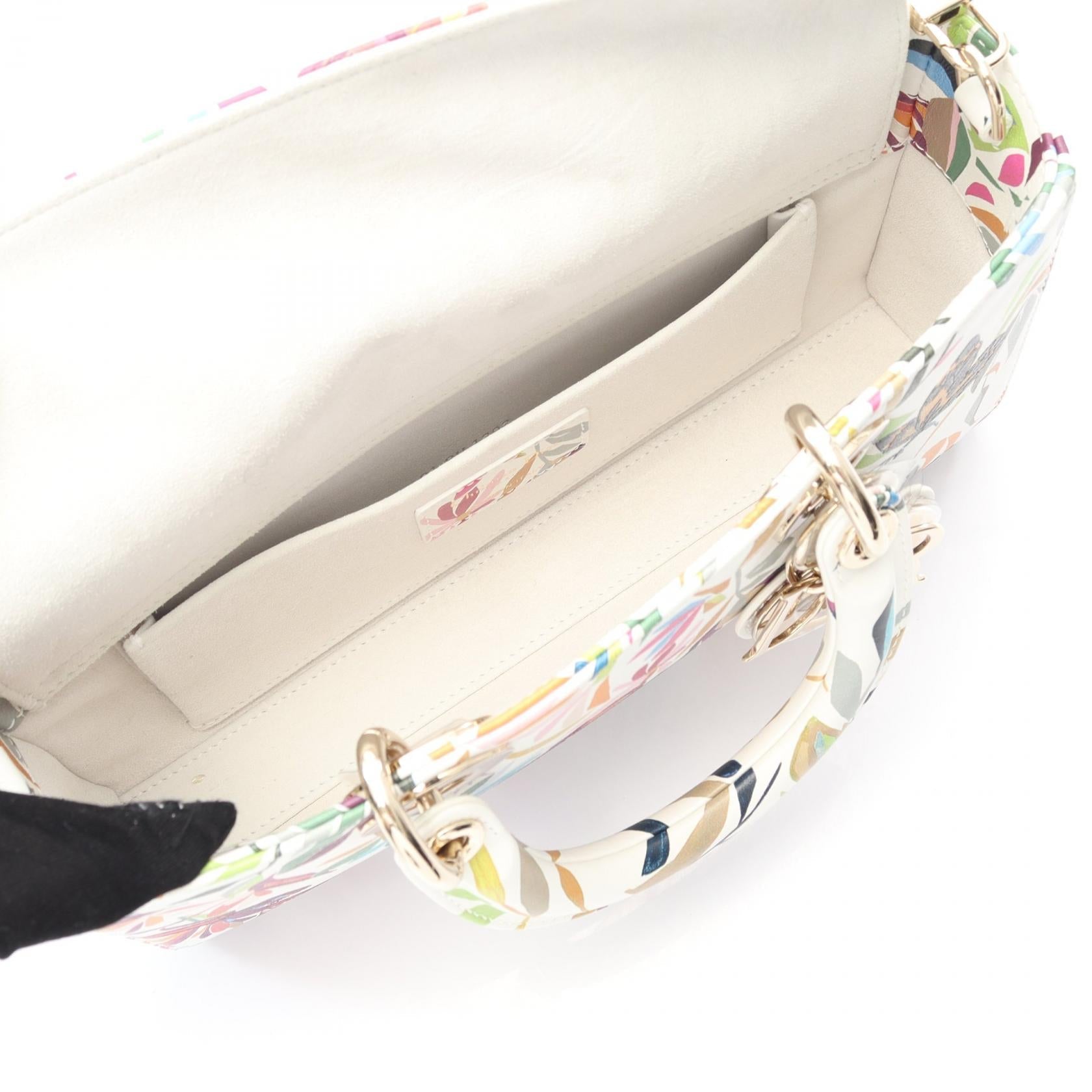 Dior Lady D-Joy Toile de Jouy Fantastica Leather Bag