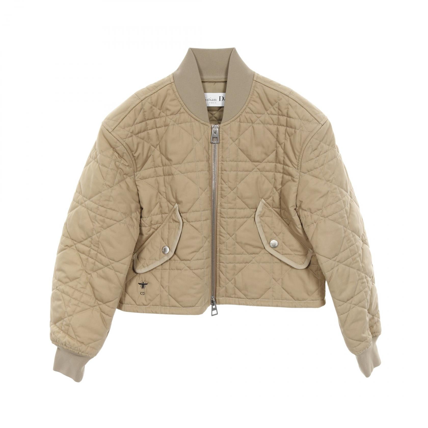Dior Macro Cannage BEE Embroidery Cotton Outerwear