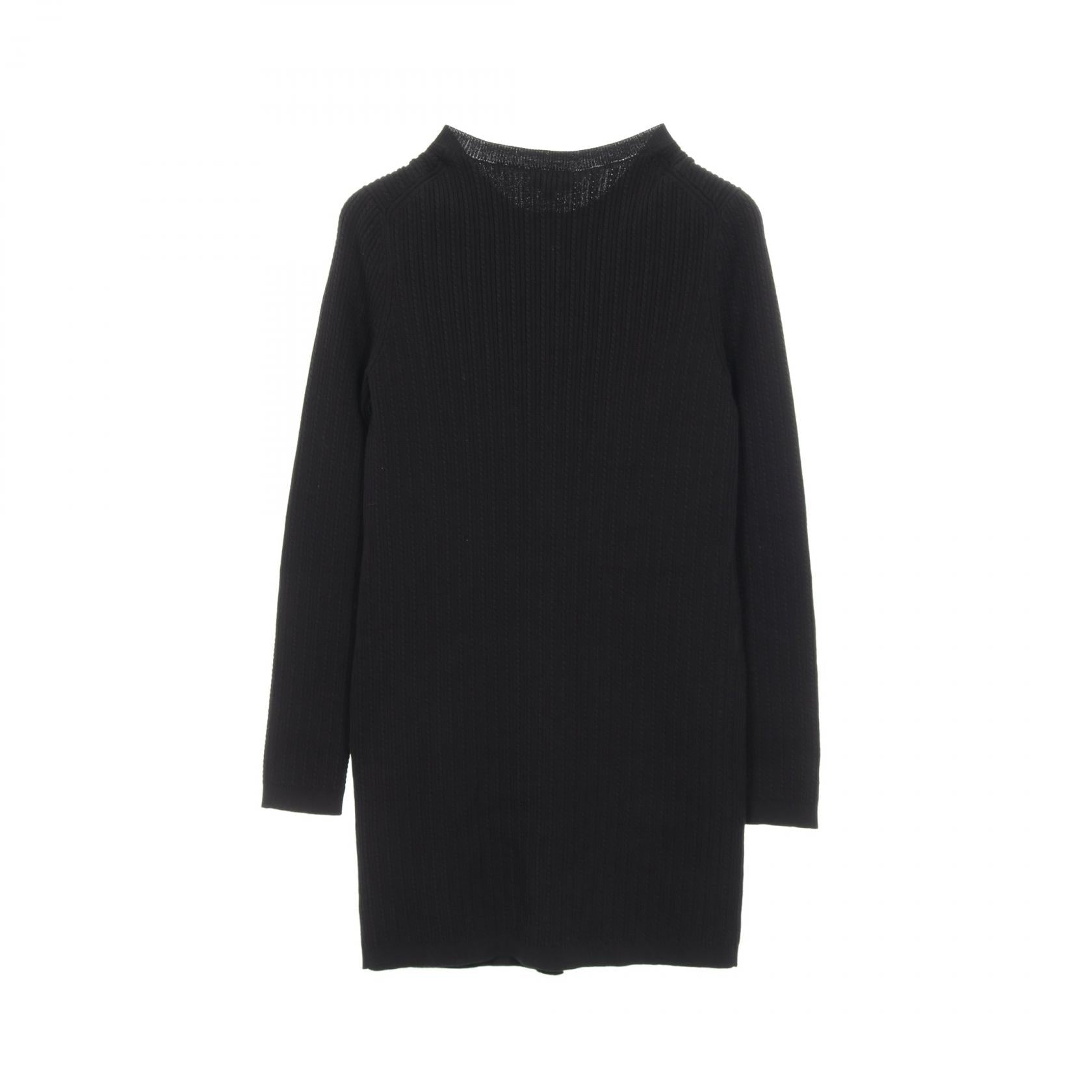 Chanel Coco Mark Lion Button Cotton igan