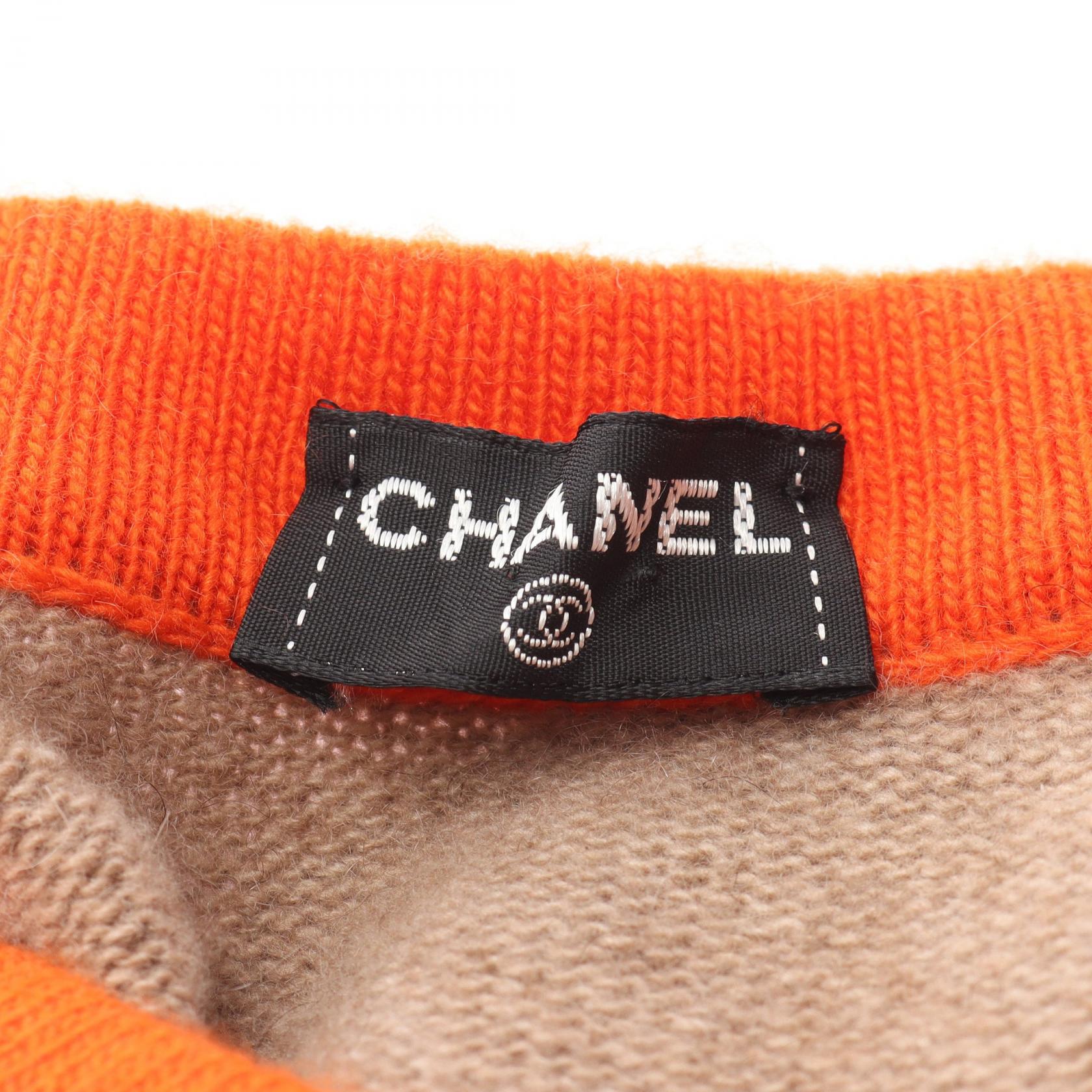 Chanel Coco Mark Cashmere Knitwear
