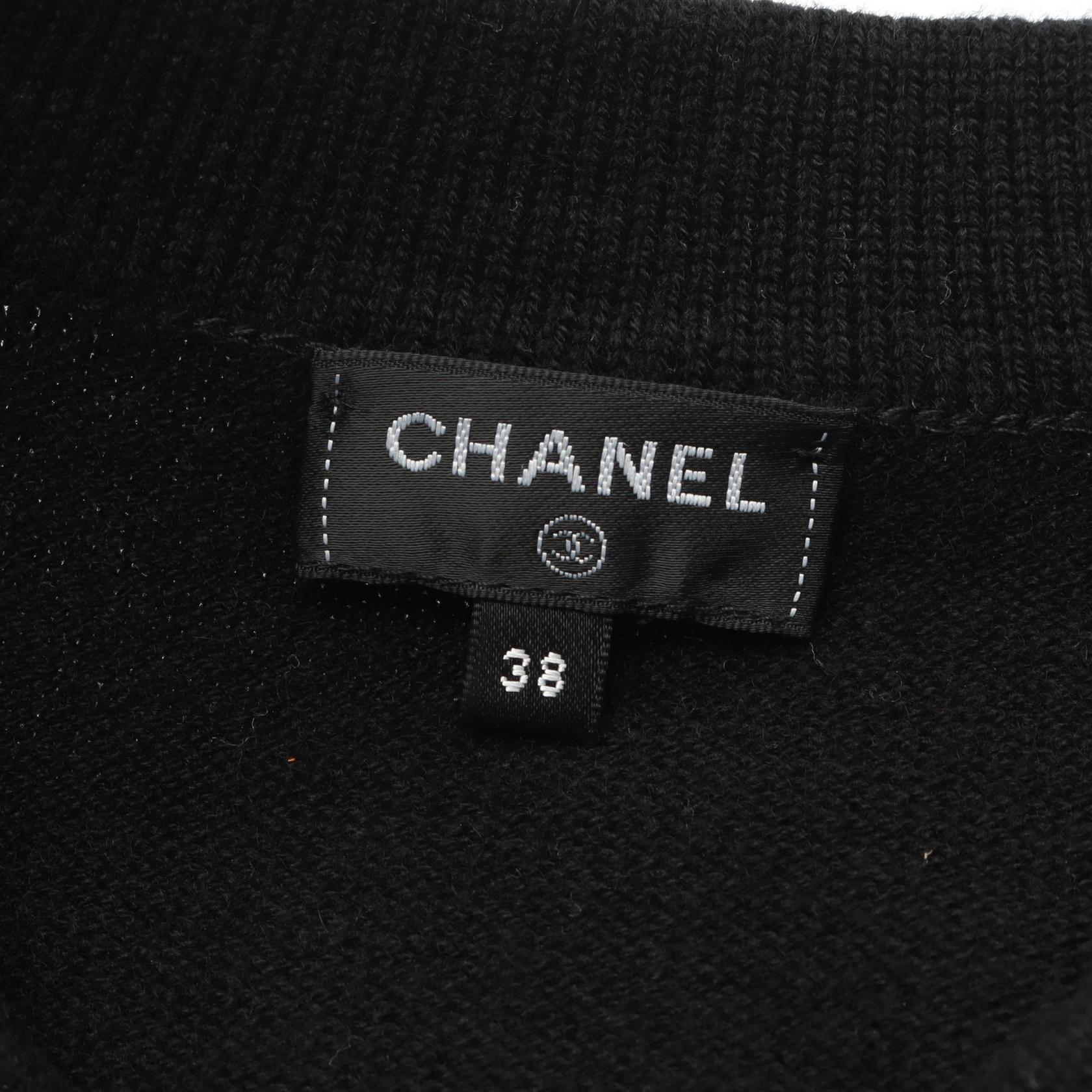 Chanel Coco Mark Button Cashmere igan