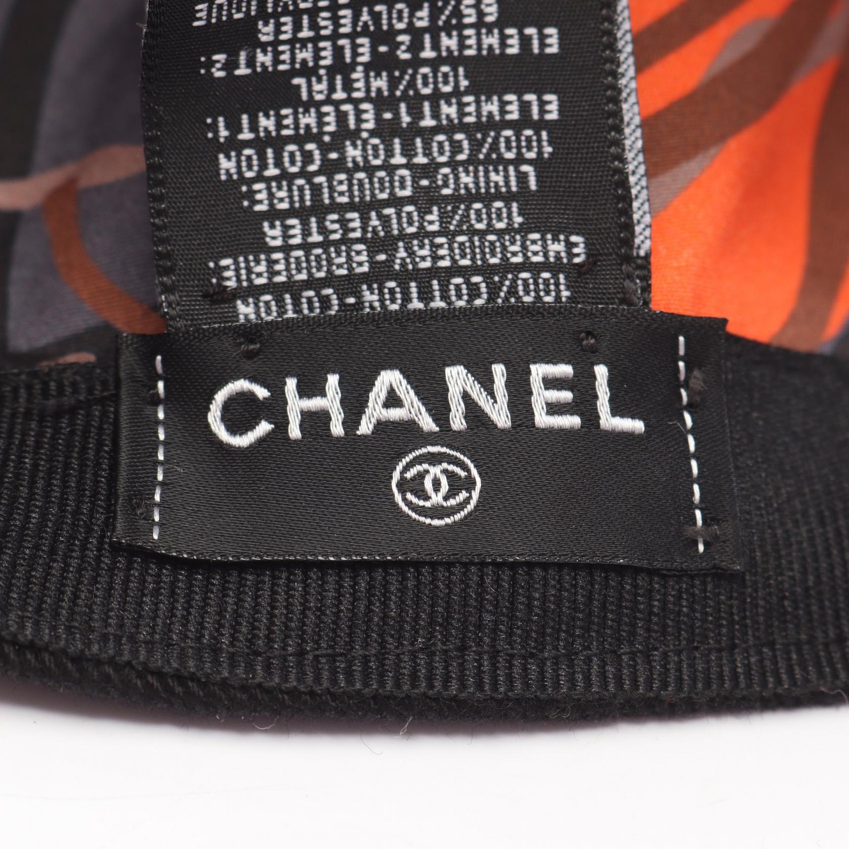 Chanel Coco Mark Cotton Cap