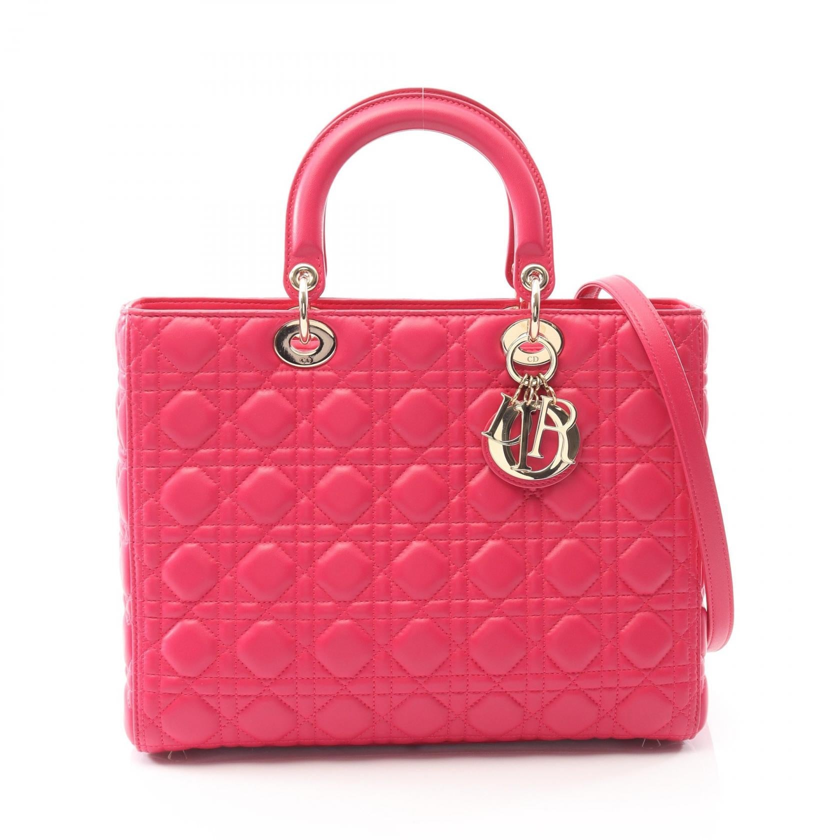 Dior Lady Dior Lambskin 2way Bag