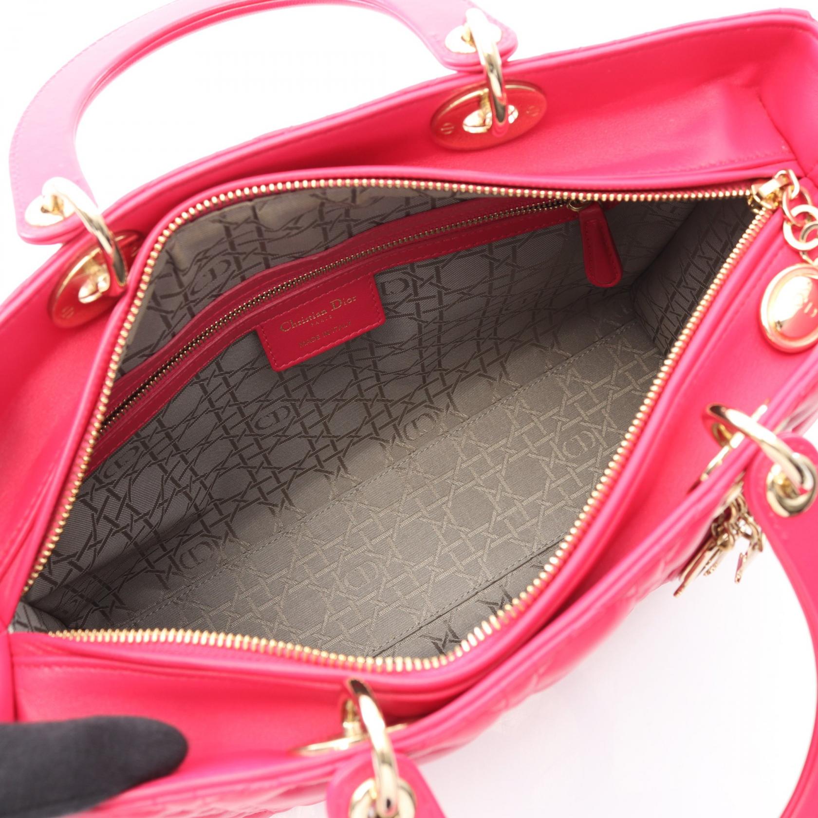 Dior Lady Dior Lambskin 2way Bag
