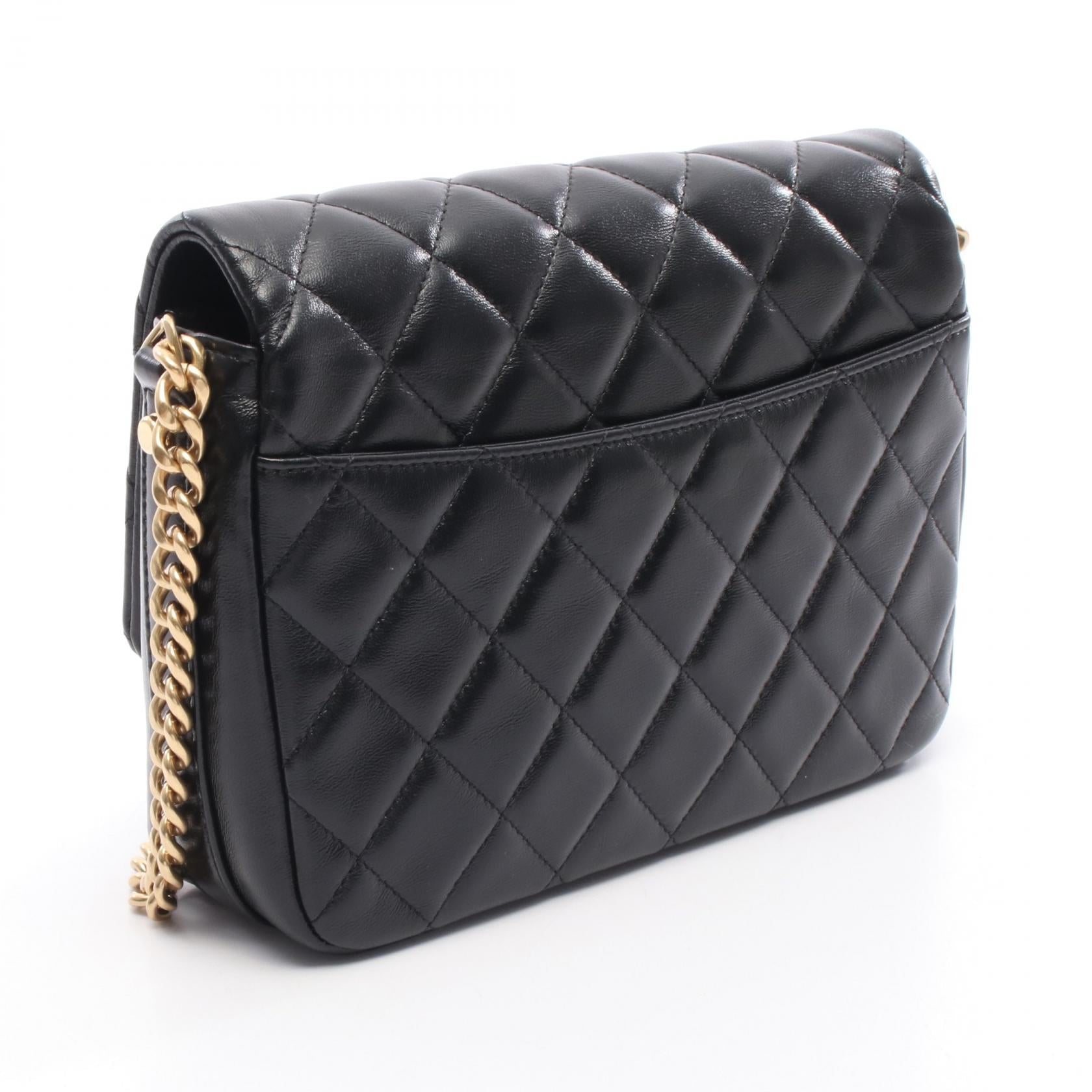 Chanel Coco Mark Lambskin Shoulder Bag