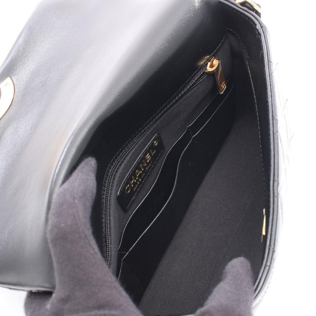 Chanel Coco Mark Lambskin Shoulder Bag
