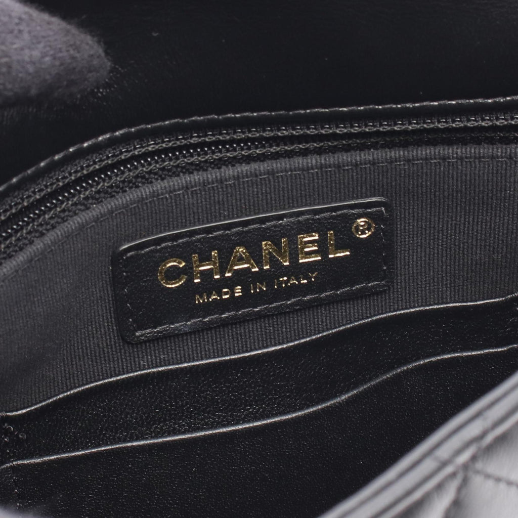 Chanel Coco Mark Lambskin Shoulder Bag