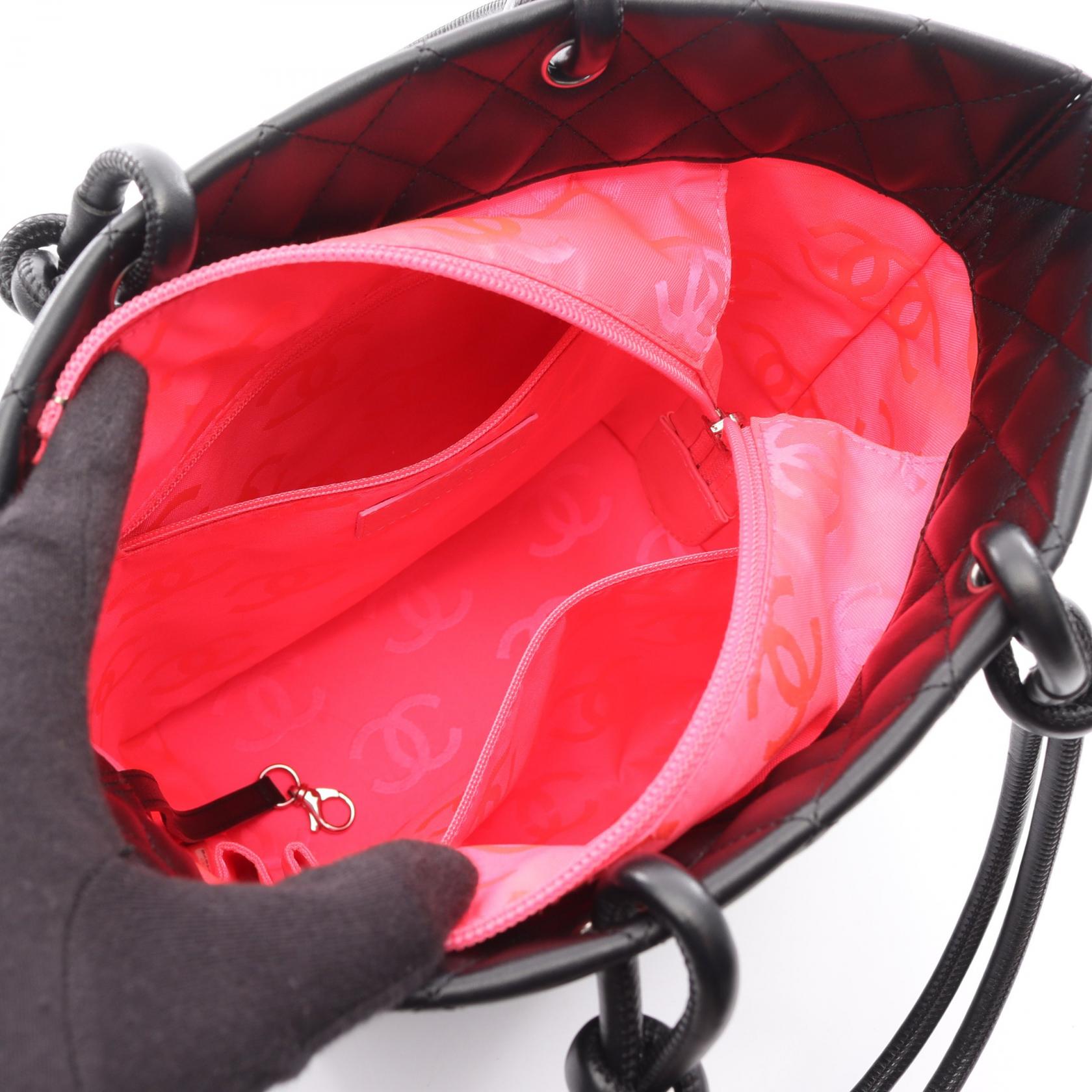 Chanel Cambon Line Leather Tote Bag