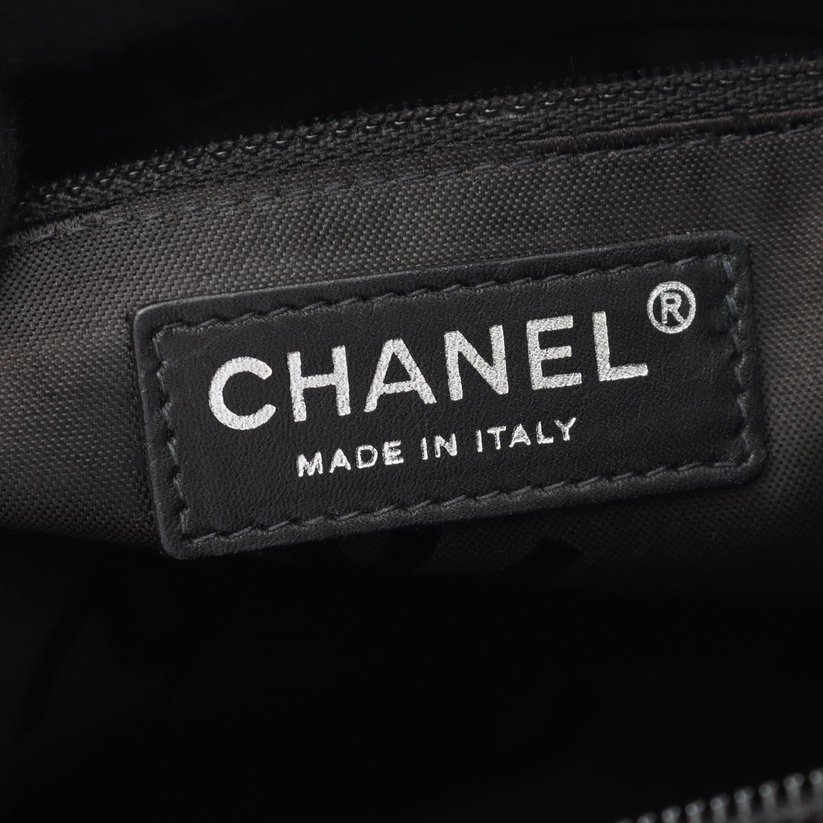 Chanel Cambon Line Lambskin Tote Bag