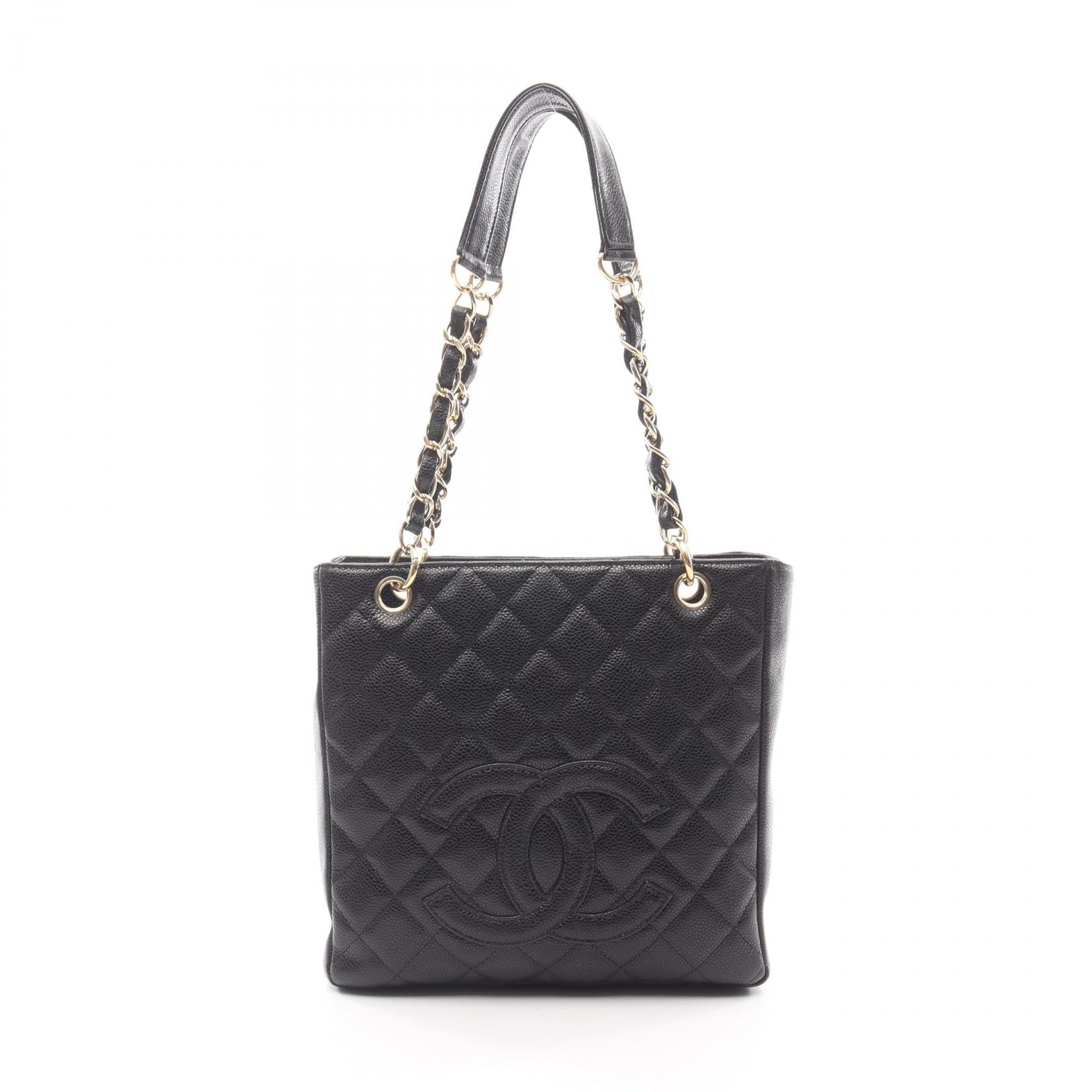 Chanel Matelasse Grained Calfskin Tote Bag