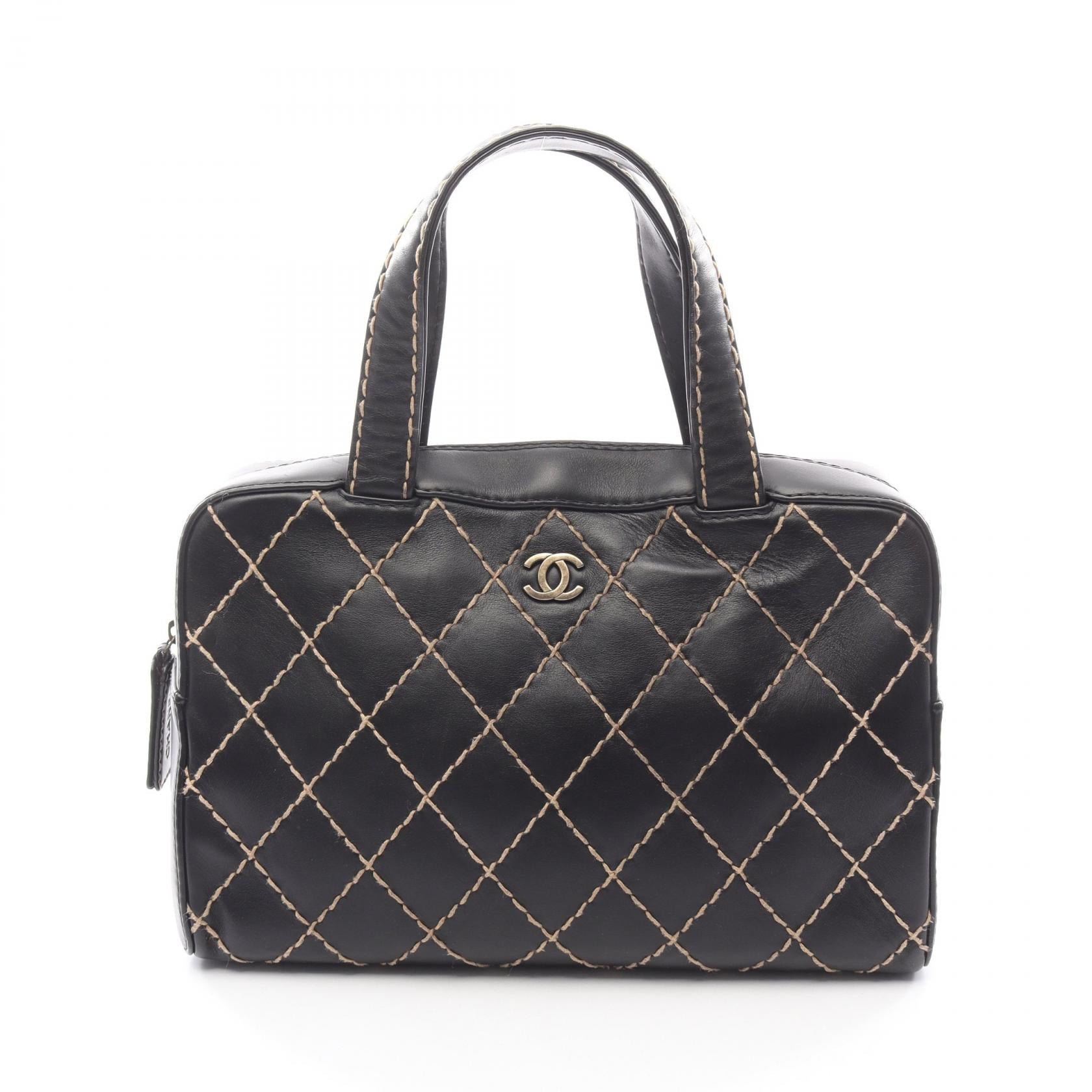 Chanel Wild Stitch Calfskin Handbag