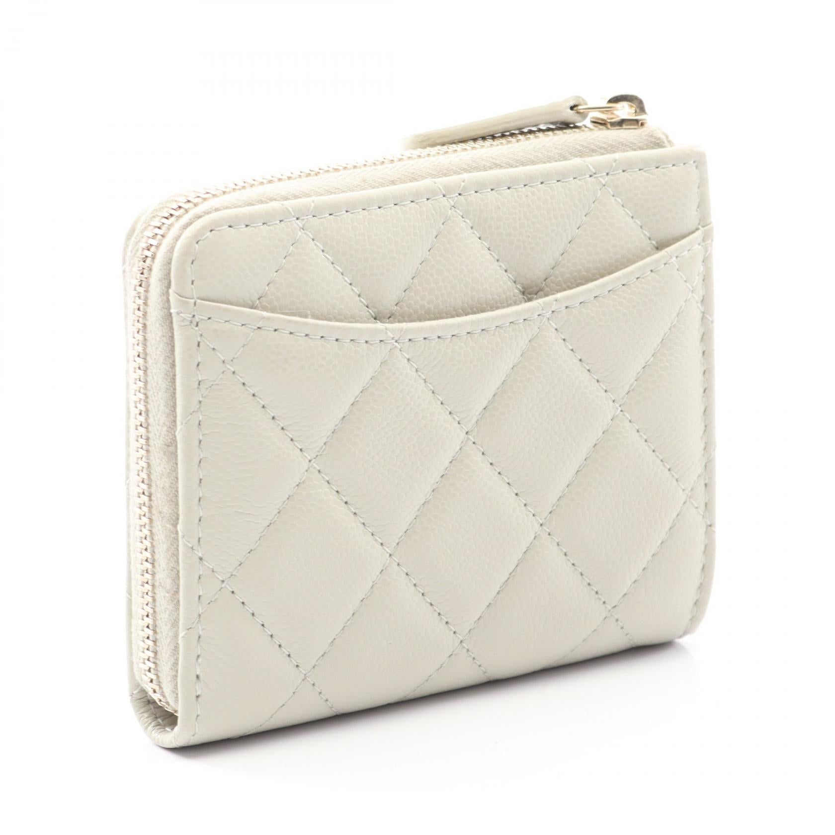 Chanel Matelasse Grained Calfskin Wallet