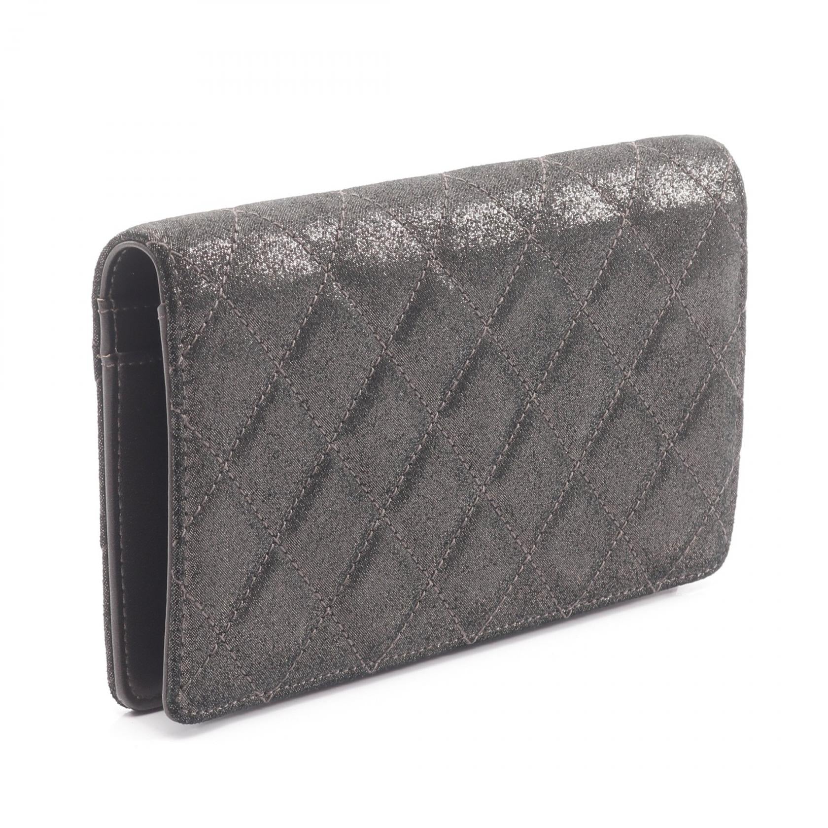 Chanel Matelasse Calfskin Long Wallet