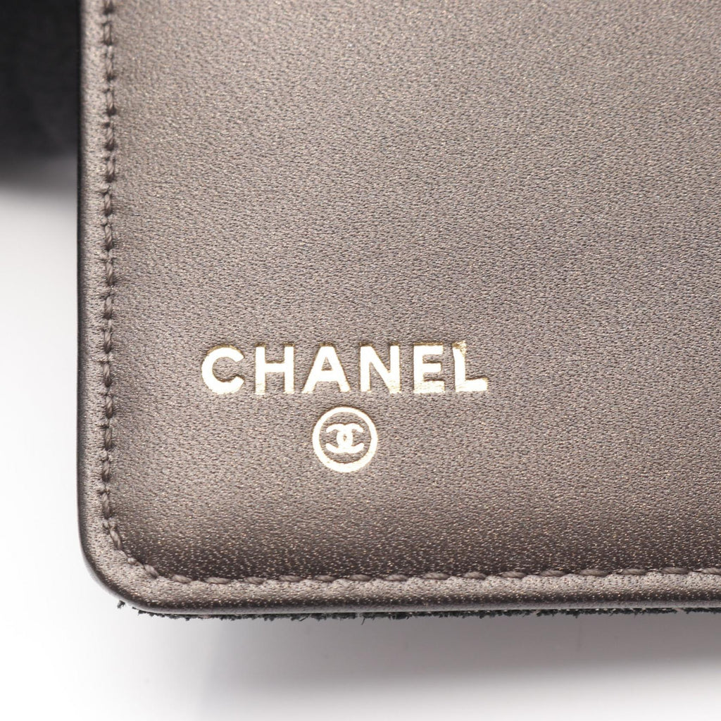 Chanel Matelasse Calfskin Long Wallet
