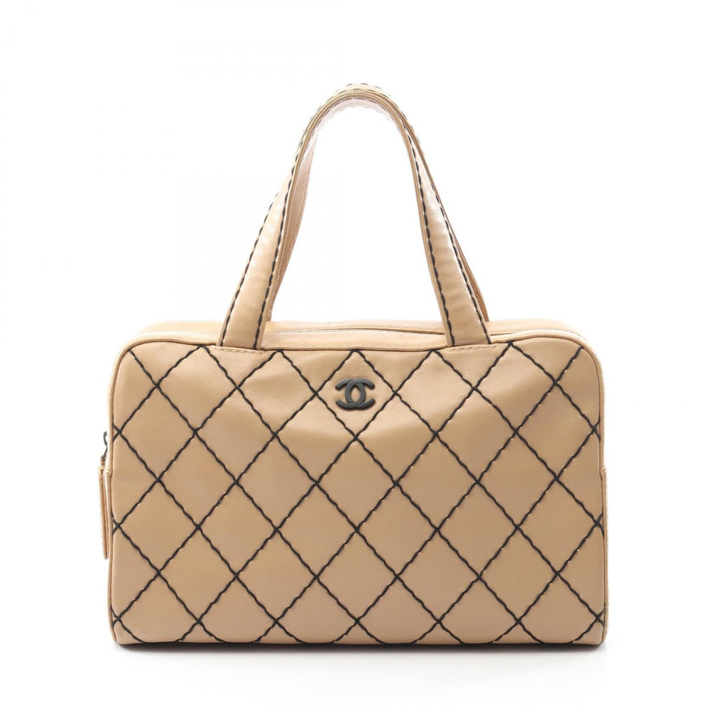 Chanel Wild Stitch Calfskin Tote Bag