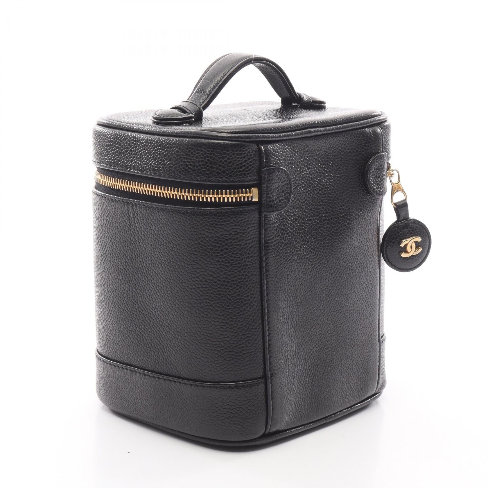 Chanel Coco Mark Grained Calfskin Handbag