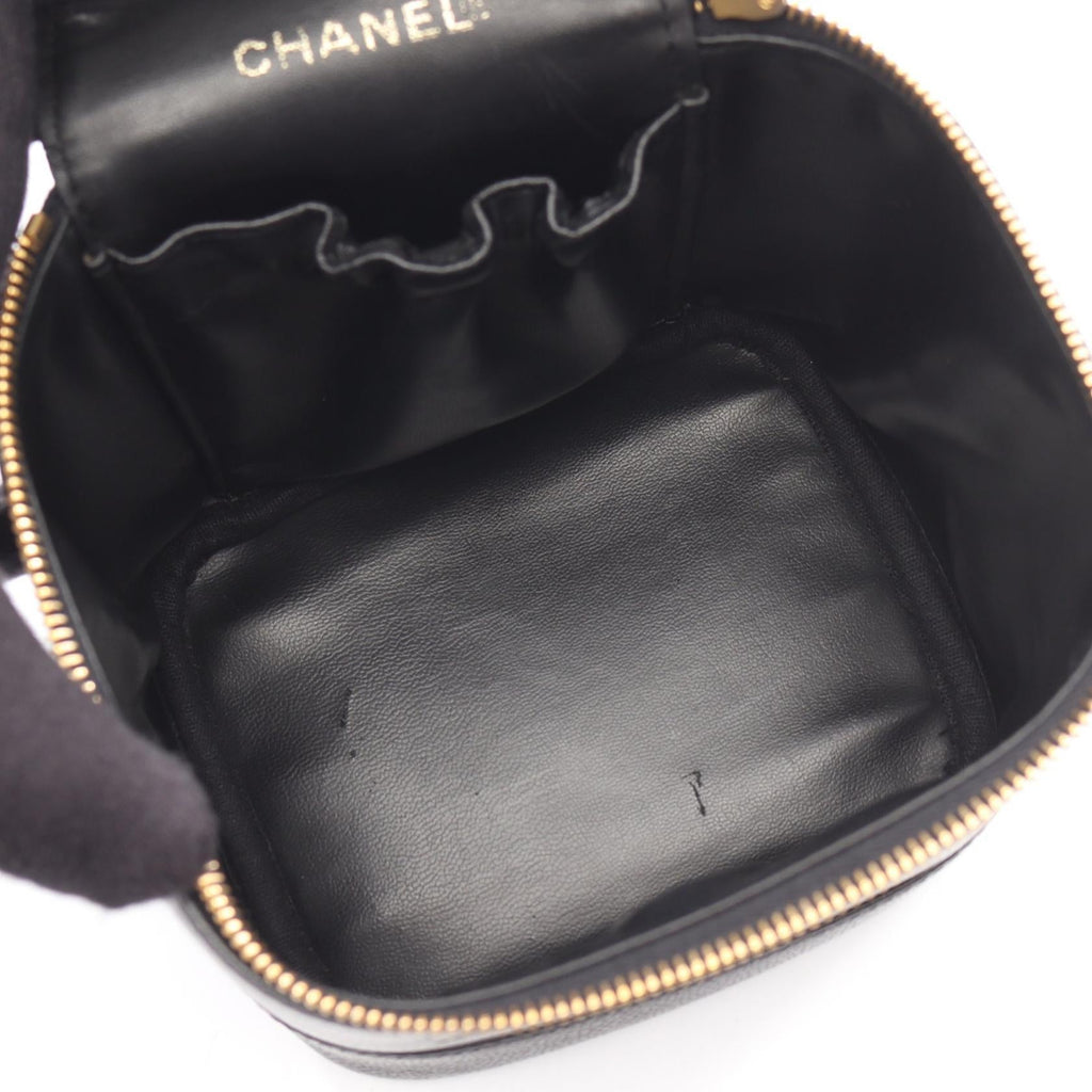 Chanel Coco Mark Grained Calfskin Handbag