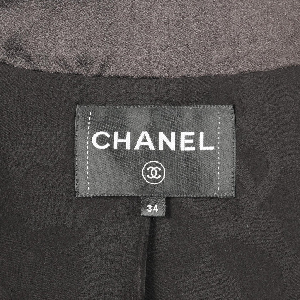 Chanel Coco Mark Button Wool Jacket