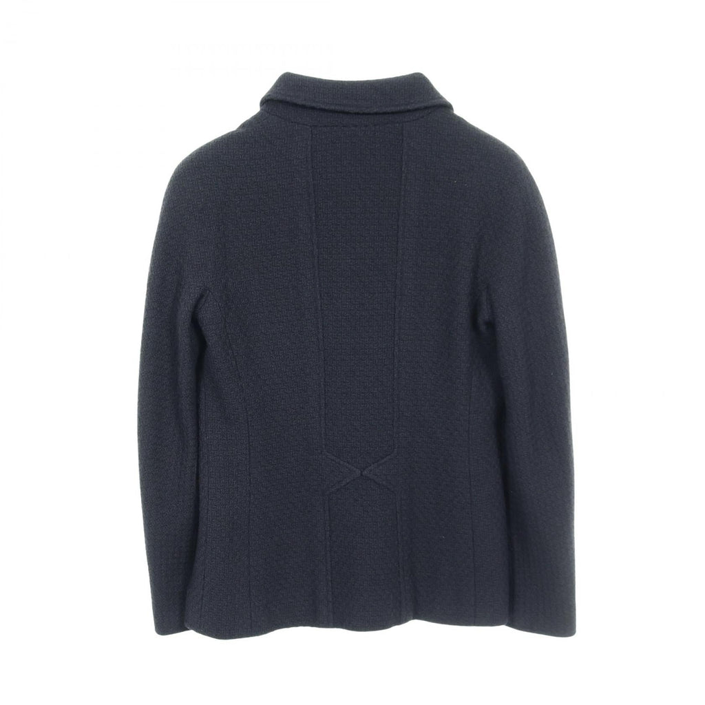 Chanel Coco Mark Button Wool Outerwear