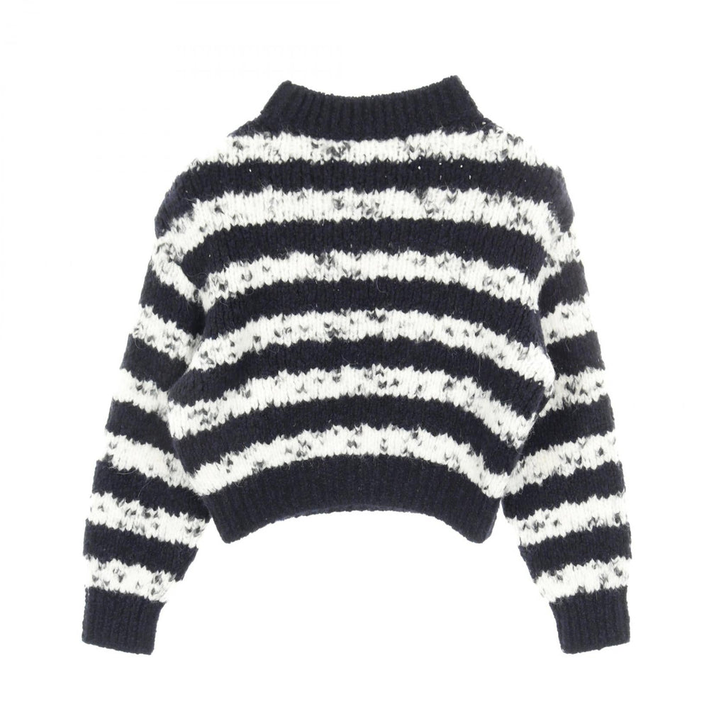 Chanel Coco Mark Button Cashmere Wool Knitwear