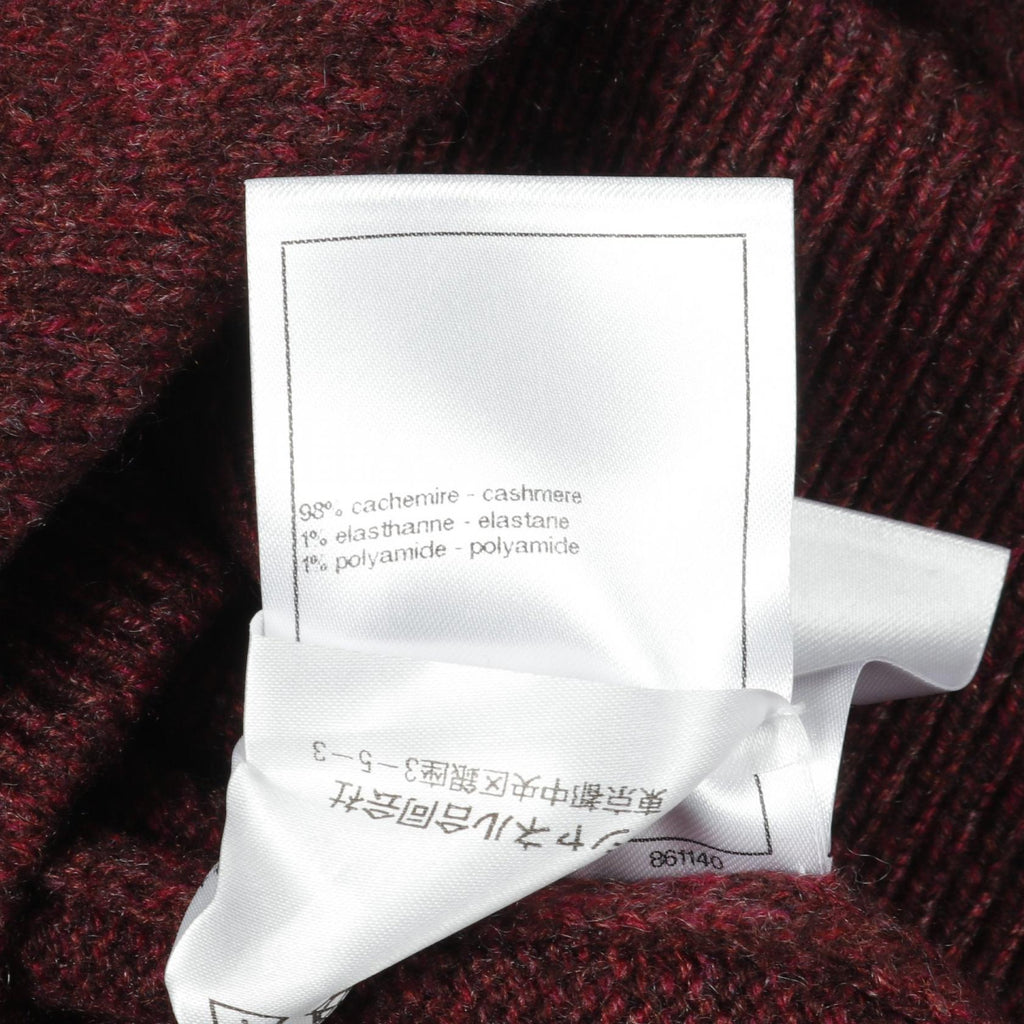 Chanel Coco Mark Cashmere Knitwear