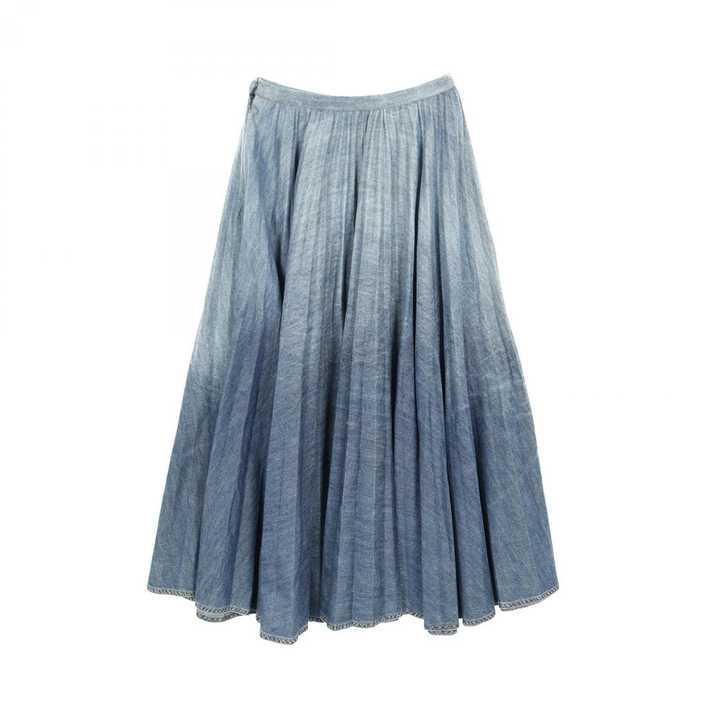 Dior Pleated Cotton Skirt