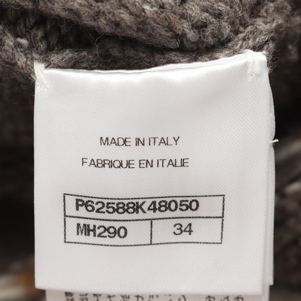 Chanel Gripoix Button Wool/Yak/Cashmere Dress