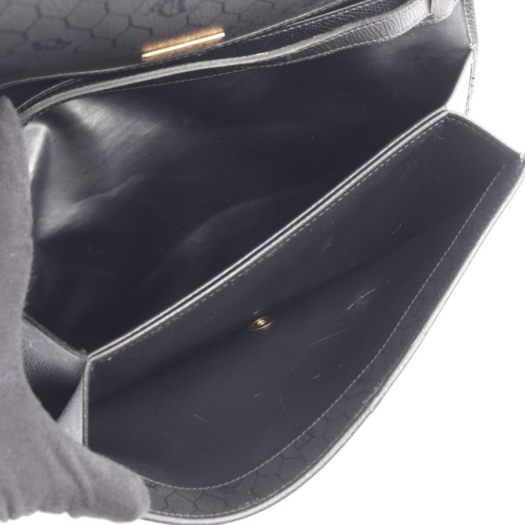 Christian Dior Honeycomb Leather Shoulder Bag